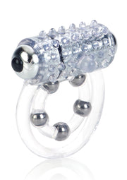 Anneau vibrant texturé pour plus de plaisir. Offre des sensations intenses et un confort optimal.; Getextureerde vibrerende ring voor meer plezier. Biedt intense sensaties en optimaal comfort.; Textured vibrating ring for extra fun. Offers intense sensations and optimal comfort.