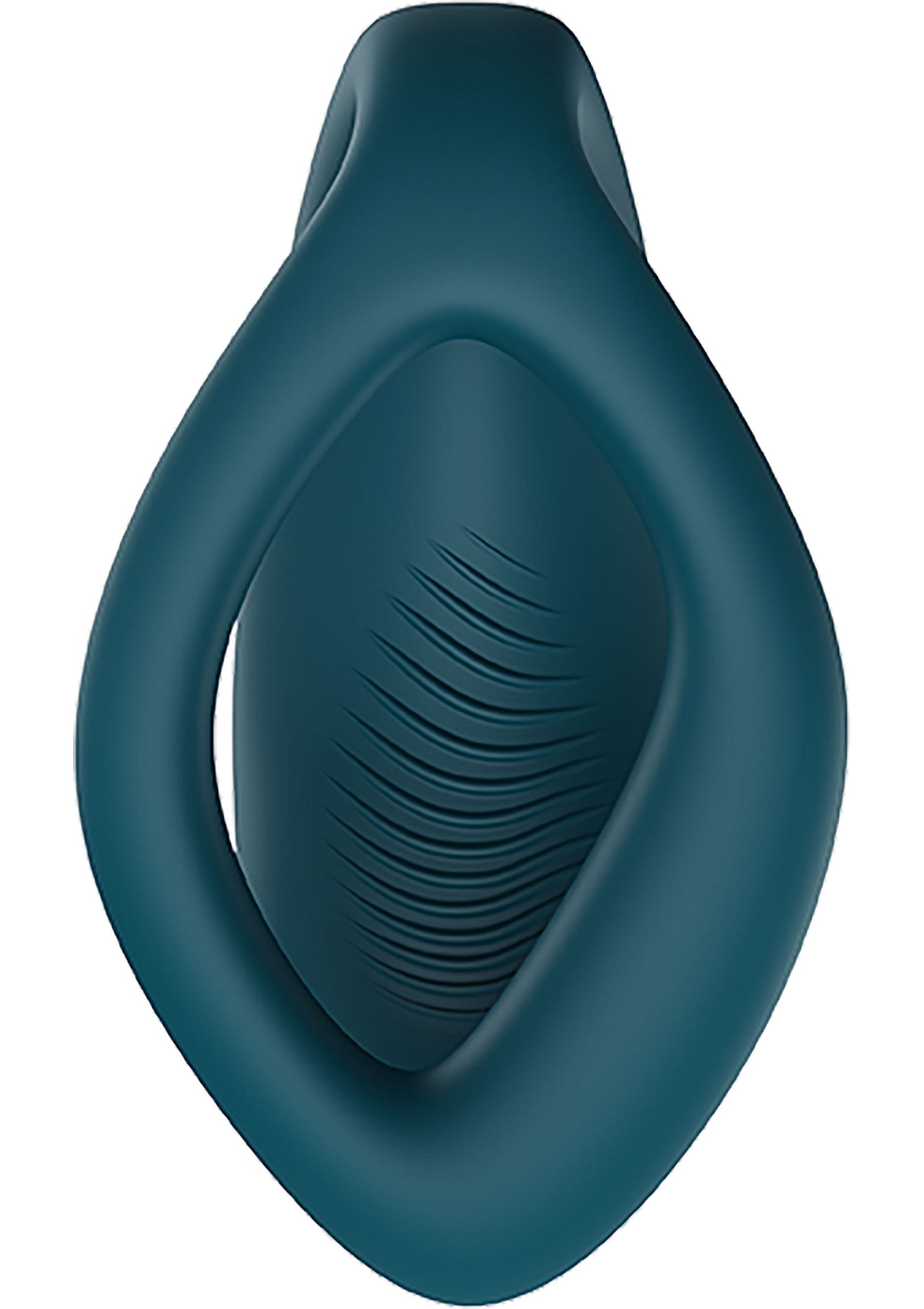 Manchon de masturbation bleu sarcelle texturé pour une expérience sensorielle unique.; Getextureerde teal blauwe masturbator sleeve voor een unieke sensuele ervaring.; Textured teal blue masturbator sleeve for a unique sensual experience.