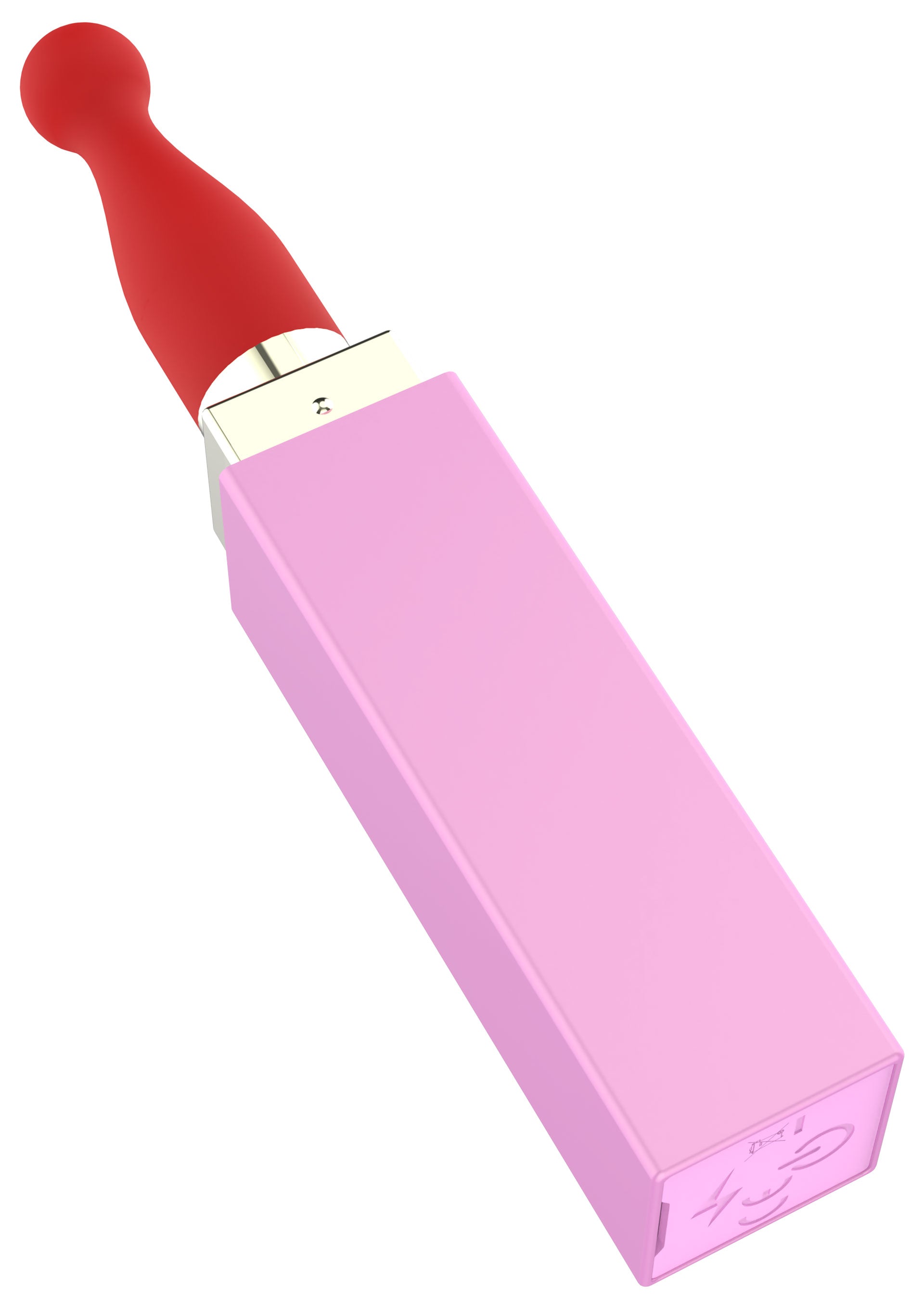 Vibromasseur rose et rouge pour le plaisir intime. Découvrez une nouvelle dimension du plaisir avec cet accessoire élégant et discret.; Roze en rode vibrator voor intiem plezier. Ontdek een nieuwe dimensie van genot met dit elegante en discrete accessoire.; Pink & red vibrator for intimate pleasure. Discover a new dimension of pleasure with this stylish and discreet accessory.