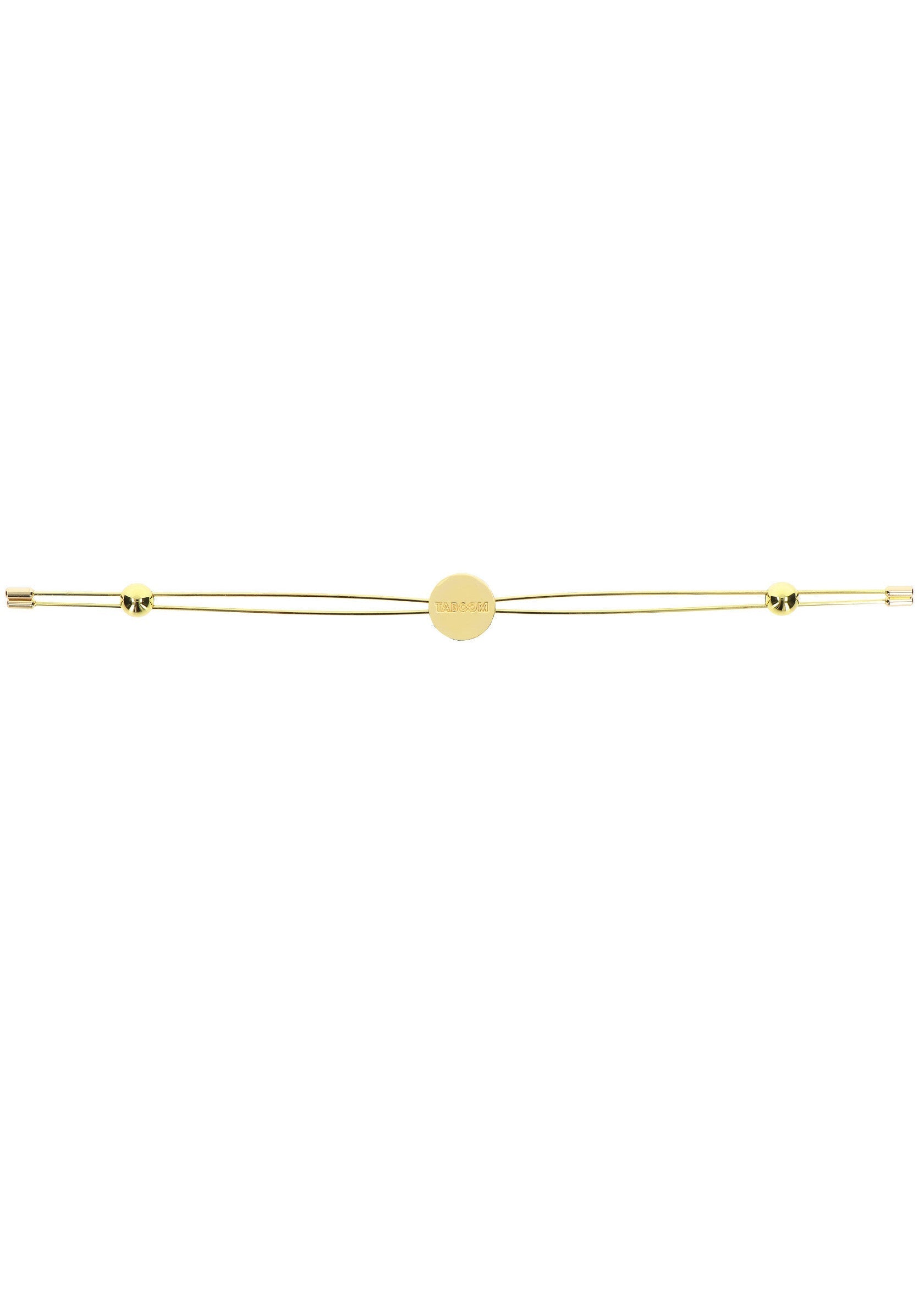 Bracelet fin doré avec un petit pendentif rond. Accessoire minimaliste et élégant pour toutes les occasions.; Fijne gouden armband met een kleine ronde hanger. Een minimalistisch en elegant accessoire voor elke gelegenheid.; Delicate gold bracelet featuring a small round pendant. A minimalist and elegant accessory for any occasion.