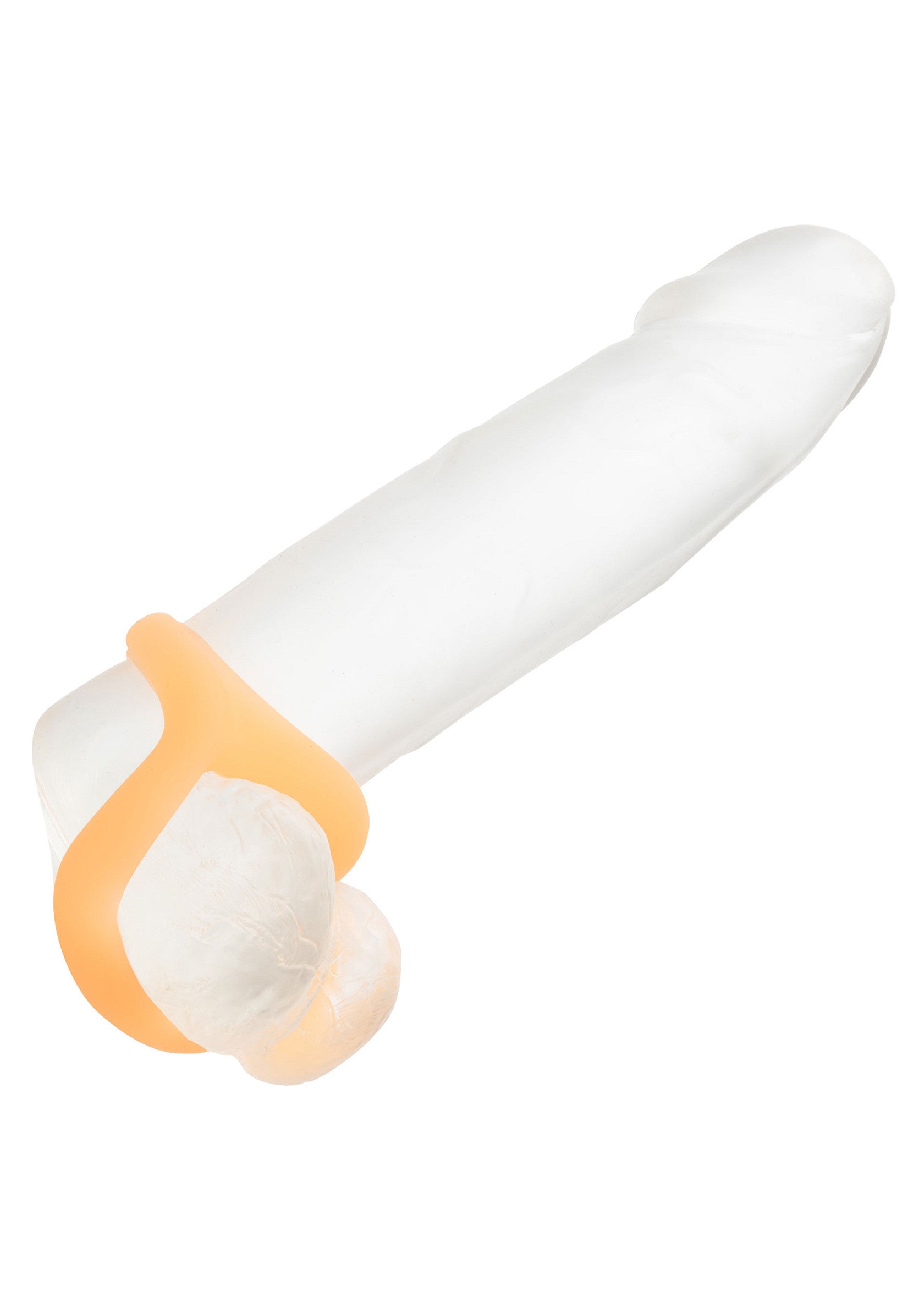 Jouet sexuel vibrant avec anneau pénien pour plus de plaisir.; Vibrerend seksspeeltje met penisring voor extra plezier.; Vibrating sex toy with a cock ring for added pleasure.