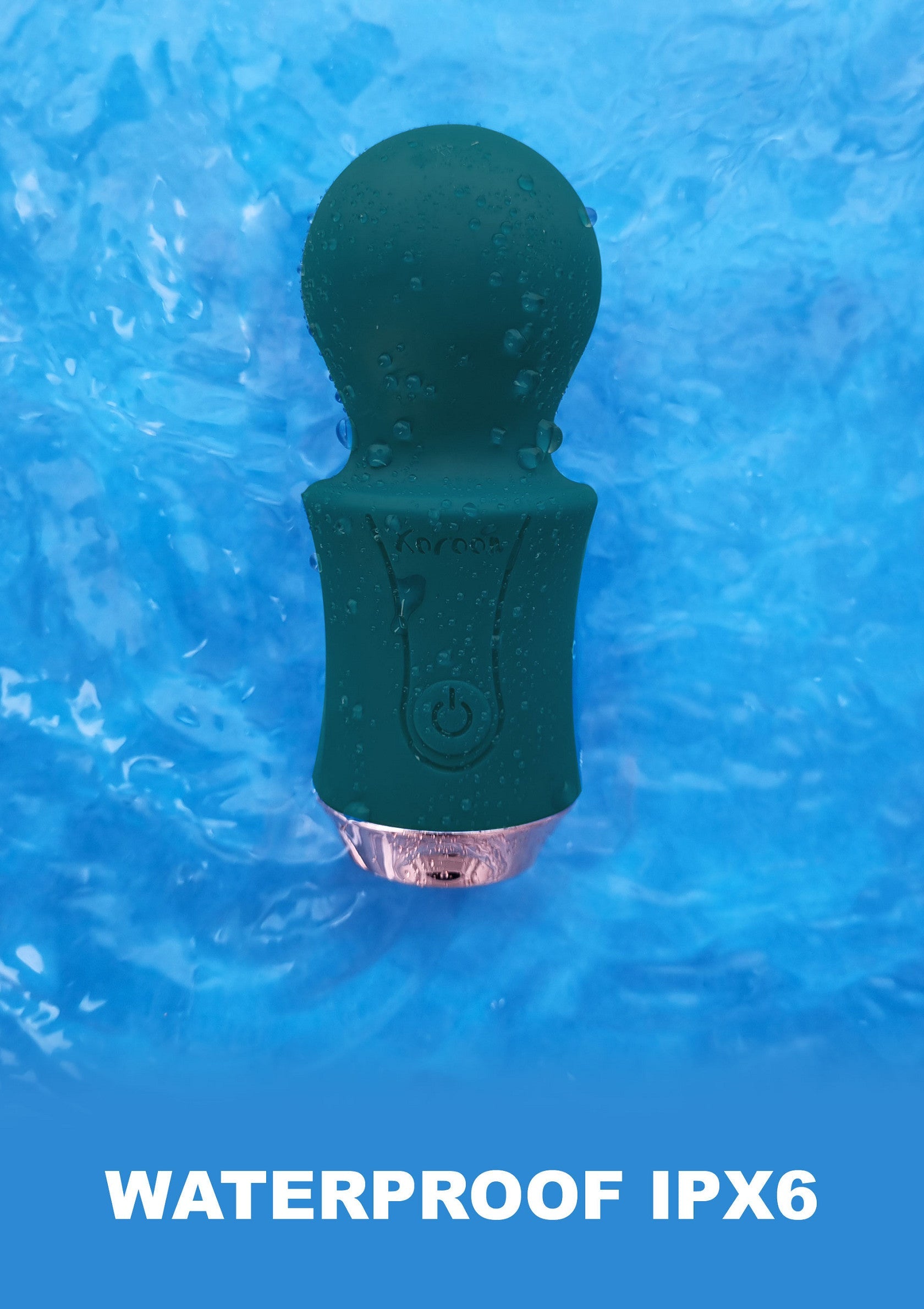 Masseur personnel étanche IPX6 pour le bien-être et la détente, parfait pour une utilisation dans le bain ou sous la douche.; Waterdichte IPX6 persoonlijke stimulator voor welzijn en ontspanning, perfect voor gebruik in bad of onder de douche.; Waterproof IPX6 personal massager for wellness and relaxation, perfect for use in the bath or shower.