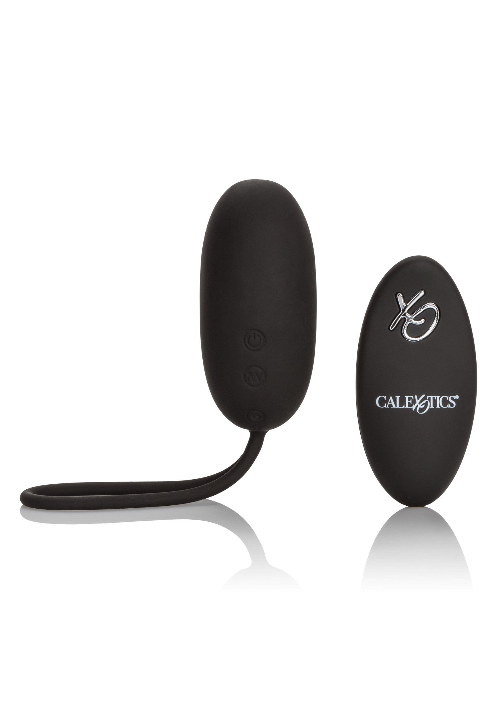Vibromasseur vibrant sans fil CalExotics pour le plaisir féminin discret et intense.; Draadloze vibrerende CalExotics vibrator voor discreet en intens vrouwelijk genot.; Wireless vibrating CalExotics vibrator for discreet and intense female pleasure.