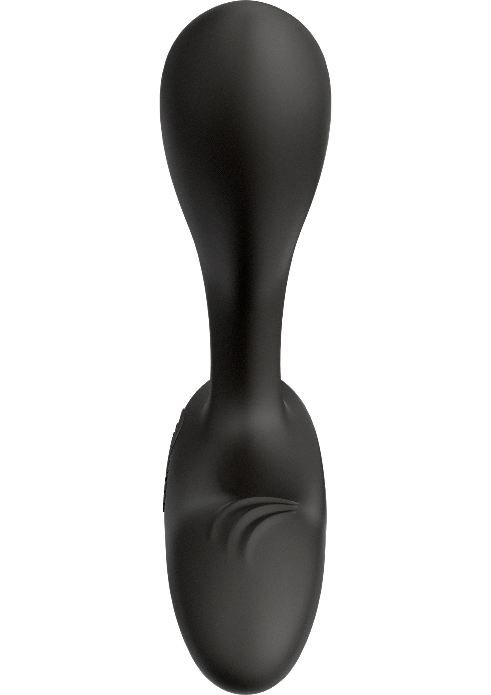 Masseur de prostate noir élégant pour un plaisir intense et ciblé.; Elegante zwarte prostaatstimulator voor intens en gericht genot.; Sleek black prostate massager for intense, targeted pleasure.