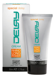 HOT Rhino Long Power Delay Creme 50 ml