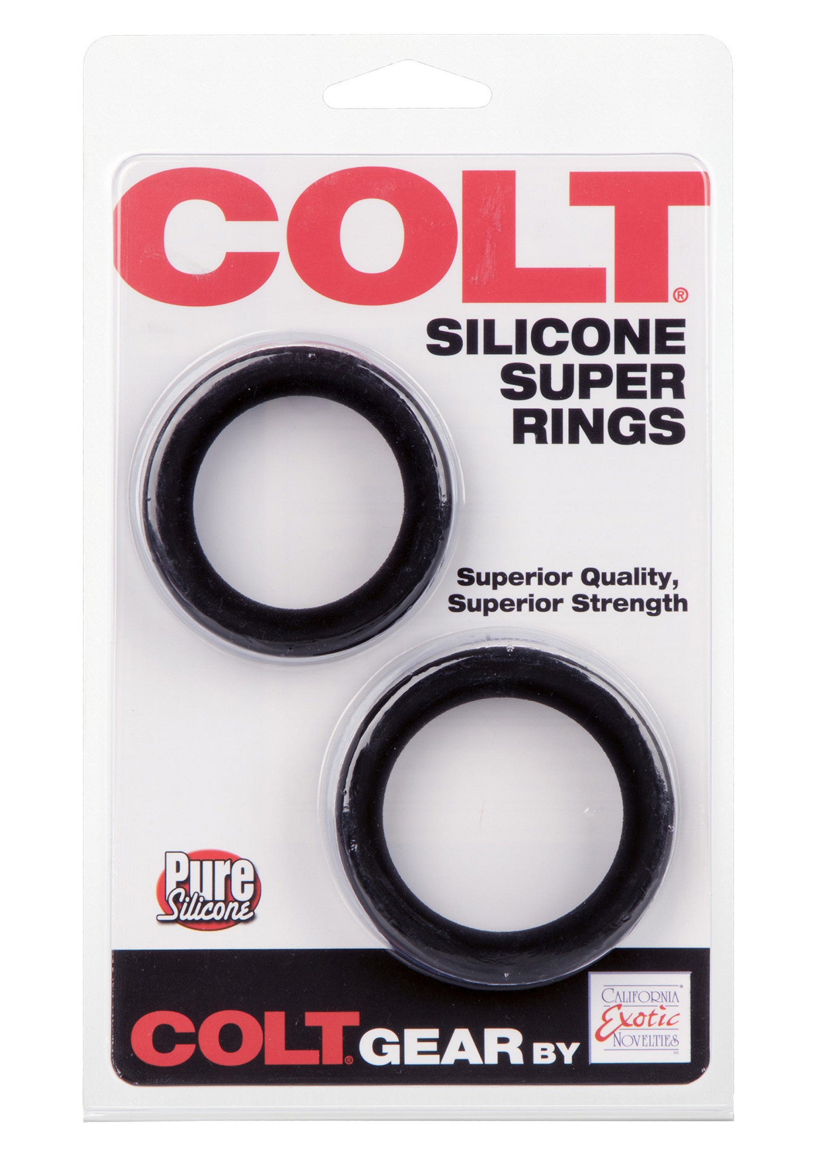Anneaux péniens Colt en silicone pour une qualité et une résistance supérieures.; Colt siliconen penisringen voor superieure kwaliteit en sterkte.; Colt silicone cock rings for superior quality and strength.