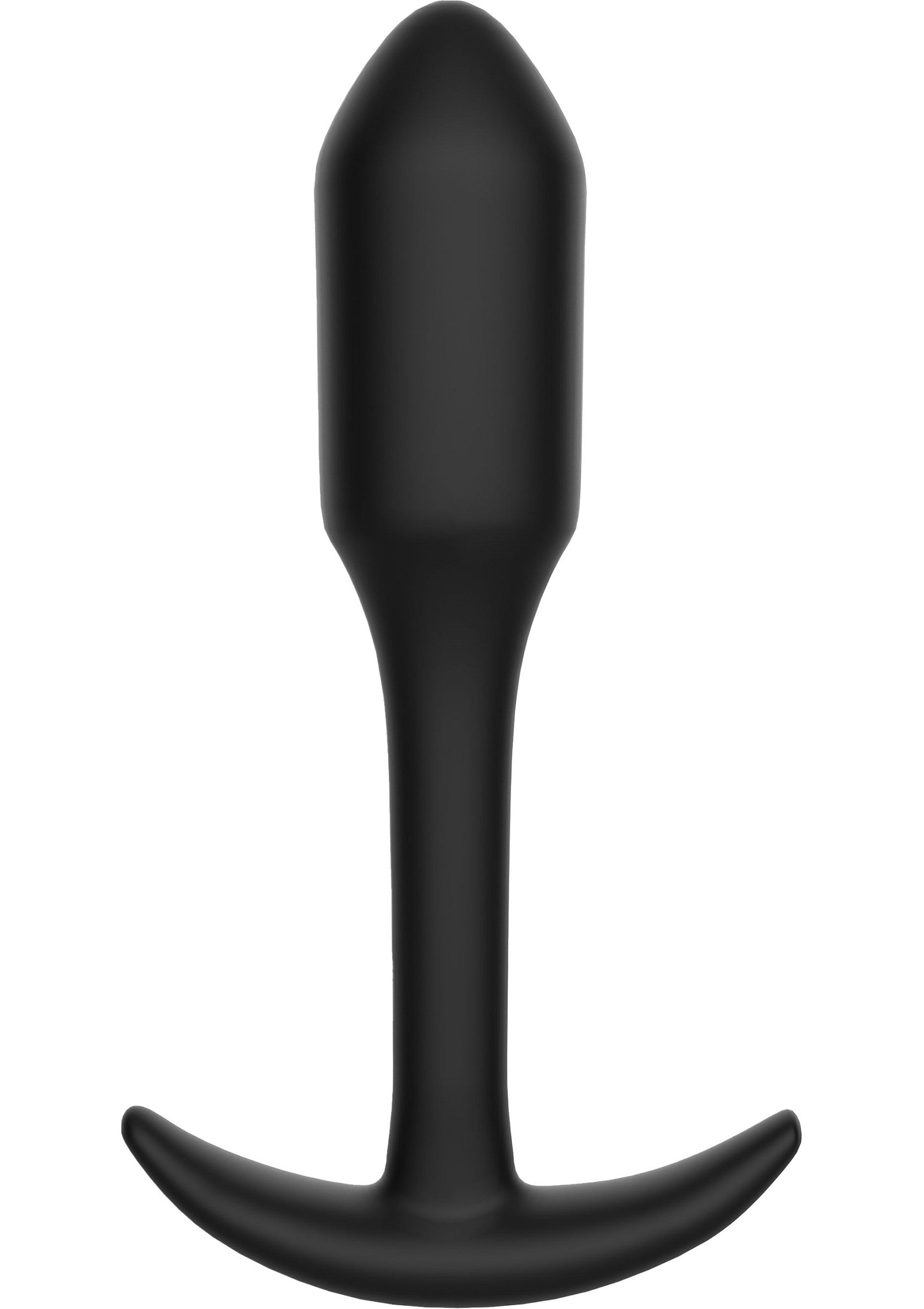 Plug anal en silicone noir, pour une exploration anale douce et confortable. Idéal pour les débutants.; Zwarte siliconen anaal plug, voor een zachte en comfortabele anale exploratie. Ideaal voor beginners.; Black silicone anal plug, for a smooth and comfortable anal exploration. Ideal for beginners.