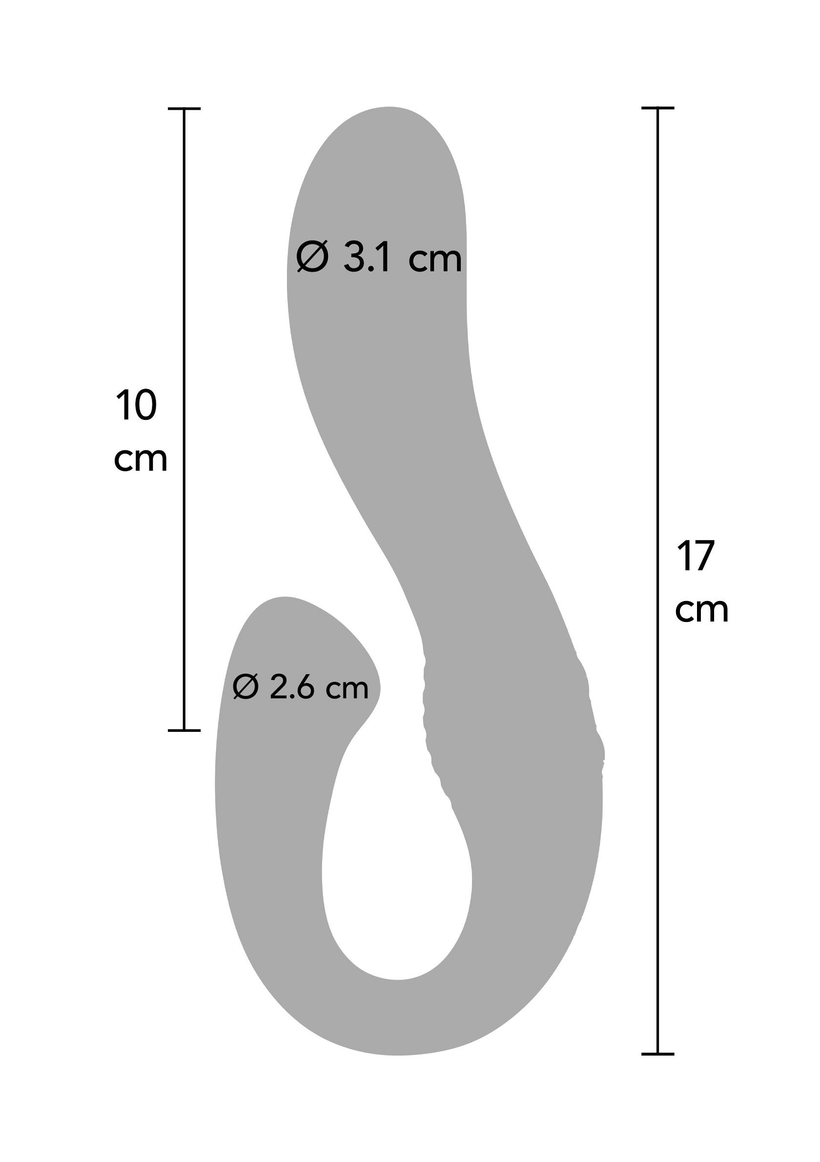 Dimensions du produit. Diamètre: 2,6 et 3,1 cm. Hauteur: 10 et 17 cm.; Productafmetingen. Diameter: 2,6 en 3,1 cm. Hoogte: 10 en 17 cm.; Product dimensions. Diameter: 2.6 and 3.1 cm. Height: 10 and 17 cm.
