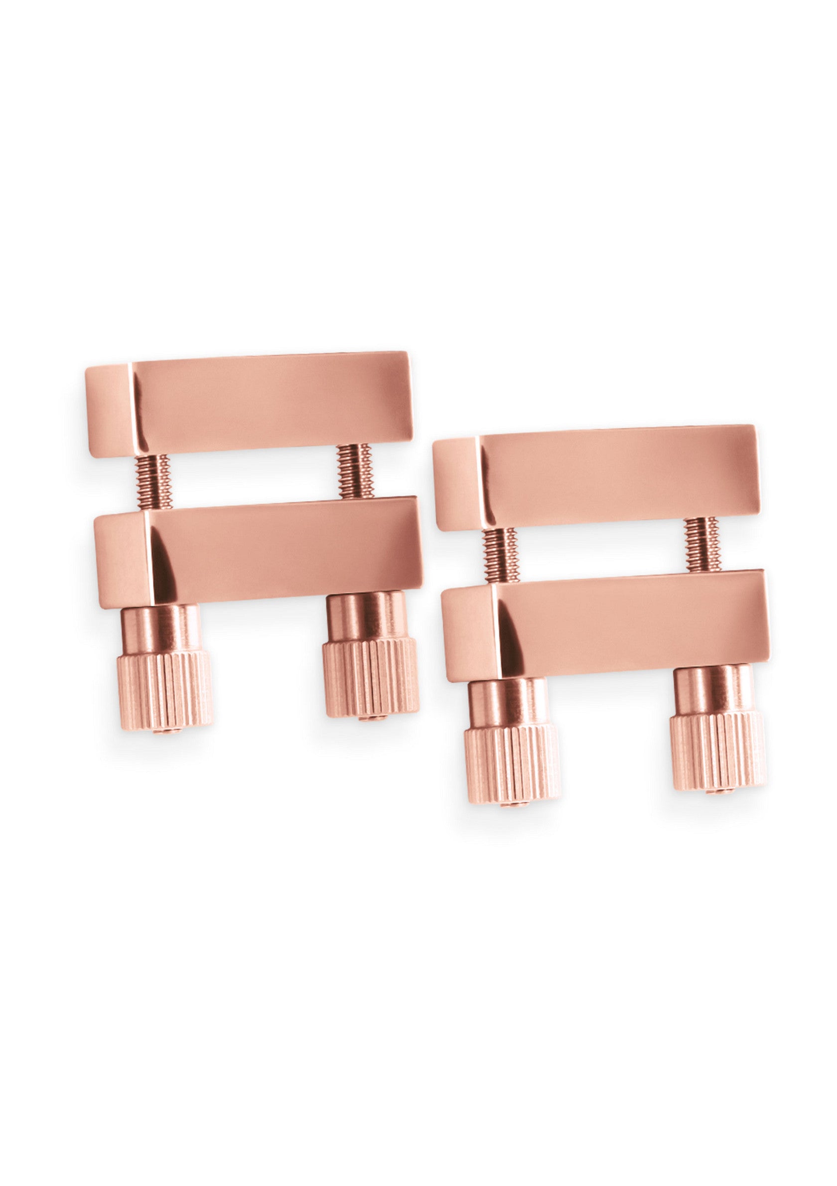 Attaches de bracelet de montre roses, élégantes et solides pour une fixation fiable.; Roze horlogeband bevestigingen, elegant en sterk voor een betrouwbare bevestiging.; Rose watch band attachments, elegant and strong for a reliable fixing.