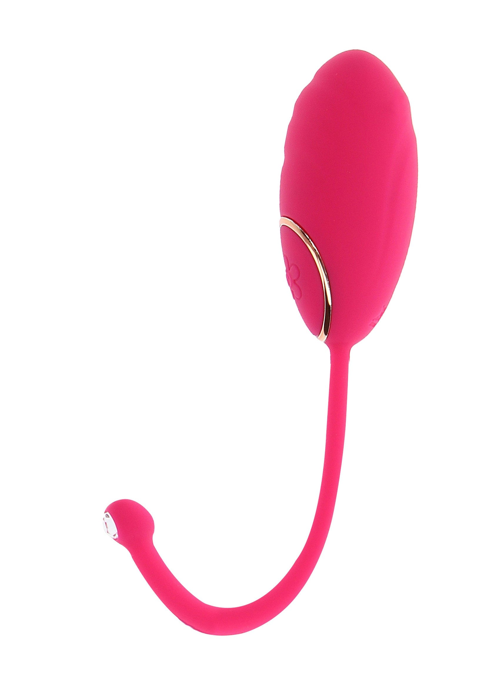 Sextoy vibrant rose avec télécommande pour le plaisir personnel.; Roze vibrerende seksspeeltje met afstandsbediening voor persoonlijk plezier.; Pink vibrating sex toy with remote control for personal pleasure.