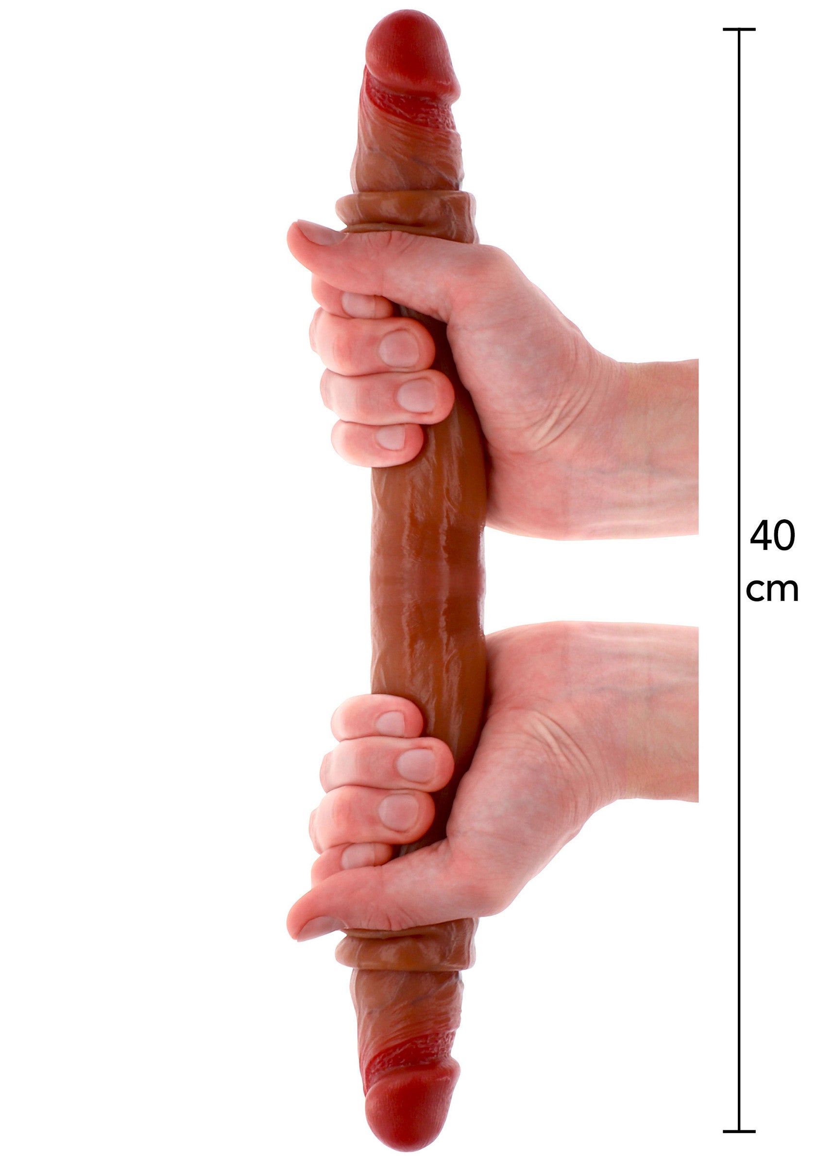 Grand gode réaliste de 40 cm, double pénétration assurée! Idéal pour les aventures extrêmes. Livraison discrète.; Grote realistische dildo van 40 cm, dubbele penetratie gegarandeerd! Ideaal voor extreme avonturen. Discrete levering.; Large 40cm realistic dildo for double penetration! Ideal for extreme adventures. Discreet shipping.