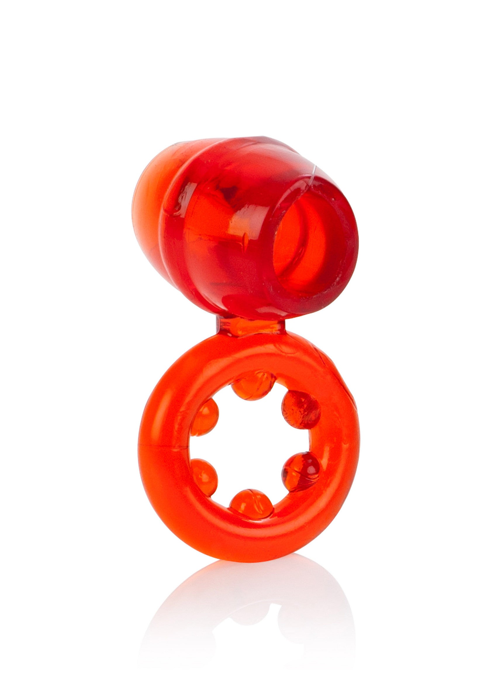 Anneau vibrant orange pour plus de plaisir et de sensations uniques. Découvrez le plaisir intense dès maintenant !; Oranje vibrerende ring voor meer plezier en unieke sensaties. Ontdek nu het intense plezier!; Orange vibrating ring for enhanced pleasure & unique sensations. Discover intense pleasure now!