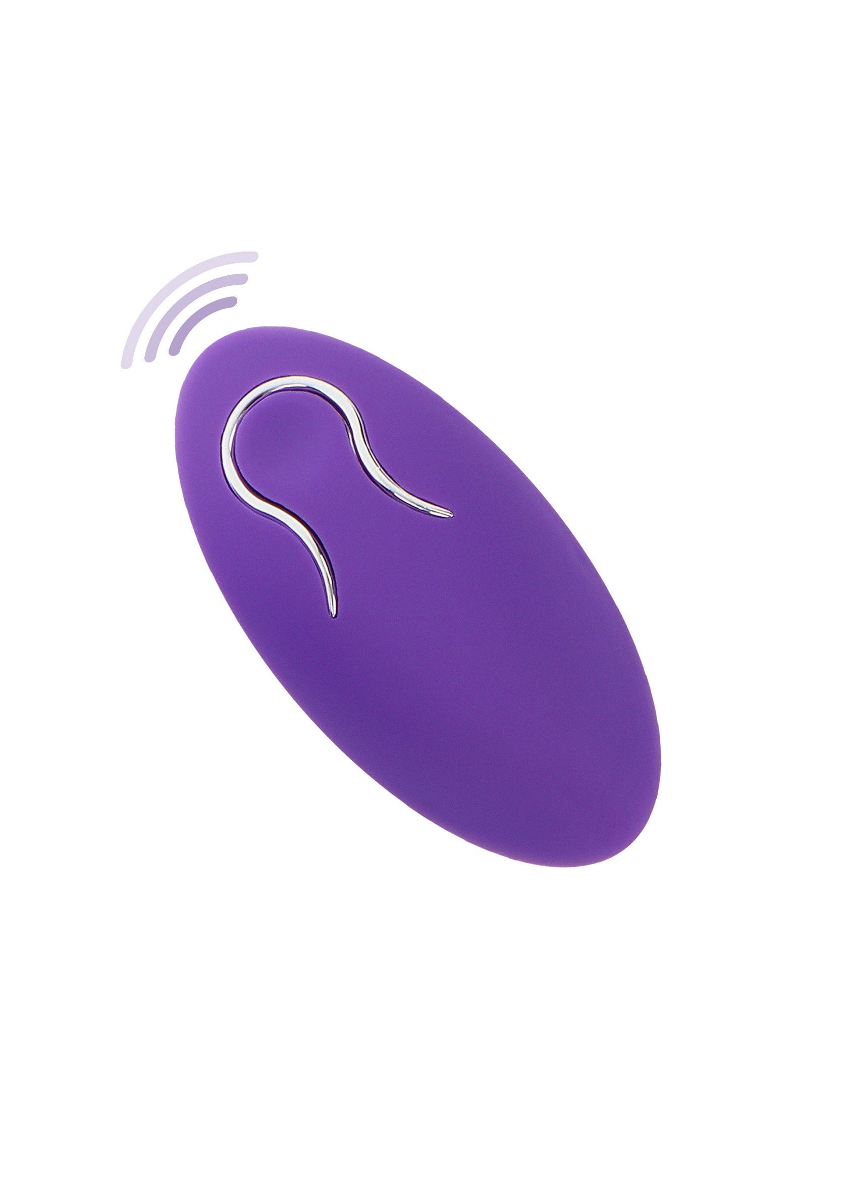 Masseur personnel vibrant violet sans fil, pour une expérience intime et discrète.; Paarse draadloze vibrerende persoonlijke stimulator voor een discrete en intieme ervaring.; Purple wireless vibrating personal massager for discreet and intimate experience.
