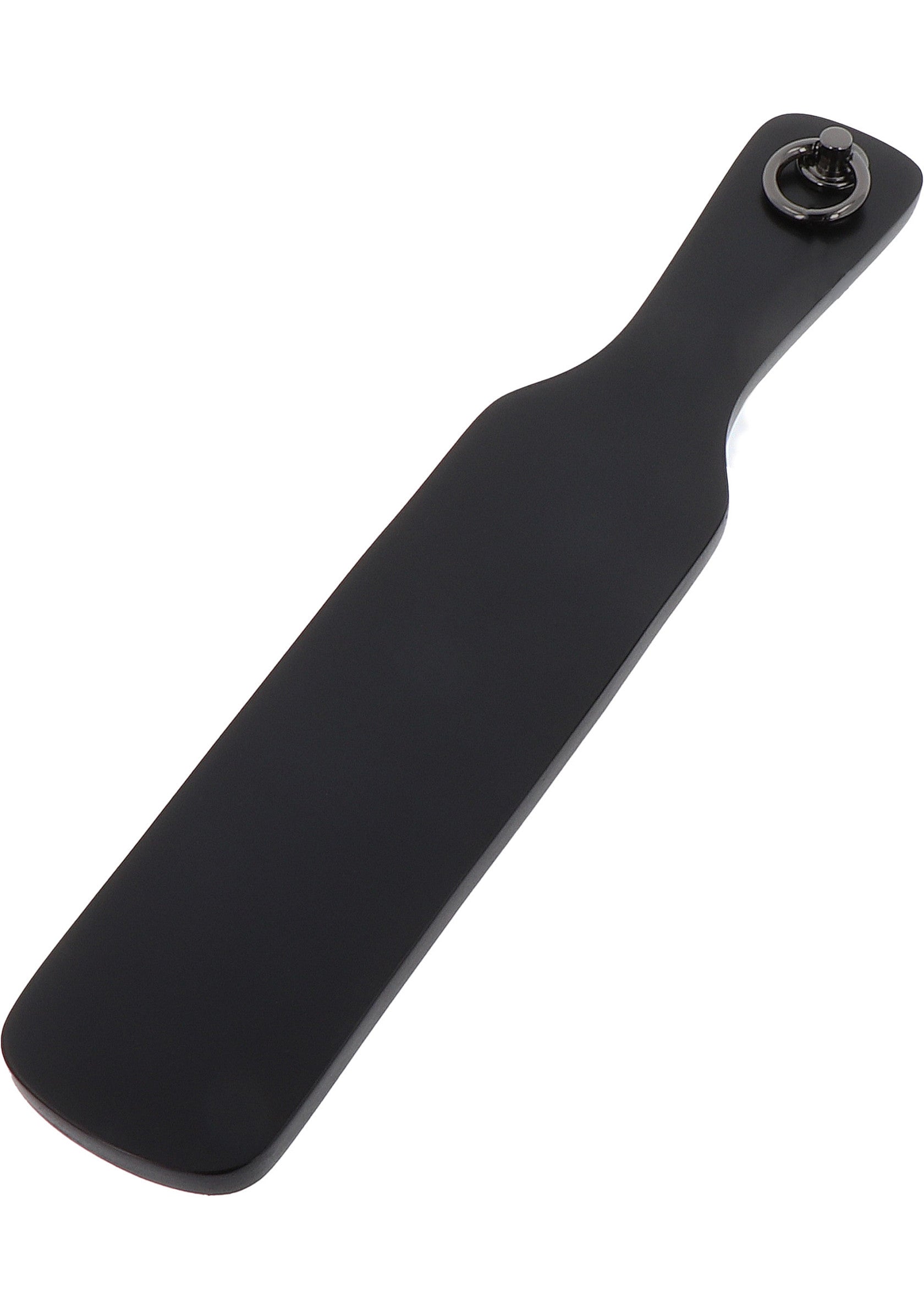 Pagaie noire pour jeux coquins. Explorez le plaisir avec cet accessoire pour adultes de haute qualité. Discrétion garantie.; Zwarte paddle voor ondeugende spelletjes. Ontdek plezier met dit hoogwaardige accessoire voor volwassenen. Discretie gegarandeerd.; Black paddle for kinky games. Explore pleasure with this high-quality adult accessory. Discretion guaranteed.