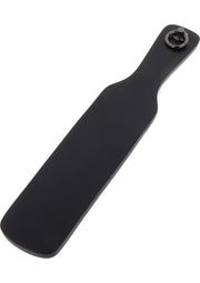 Pagaie noire pour jeux coquins. Explorez le plaisir avec cet accessoire pour adultes de haute qualité. Discrétion garantie.; Zwarte paddle voor ondeugende spelletjes. Ontdek plezier met dit hoogwaardige accessoire voor volwassenen. Discretie gegarandeerd.; Black paddle for kinky games. Explore pleasure with this high-quality adult accessory. Discretion guaranteed.