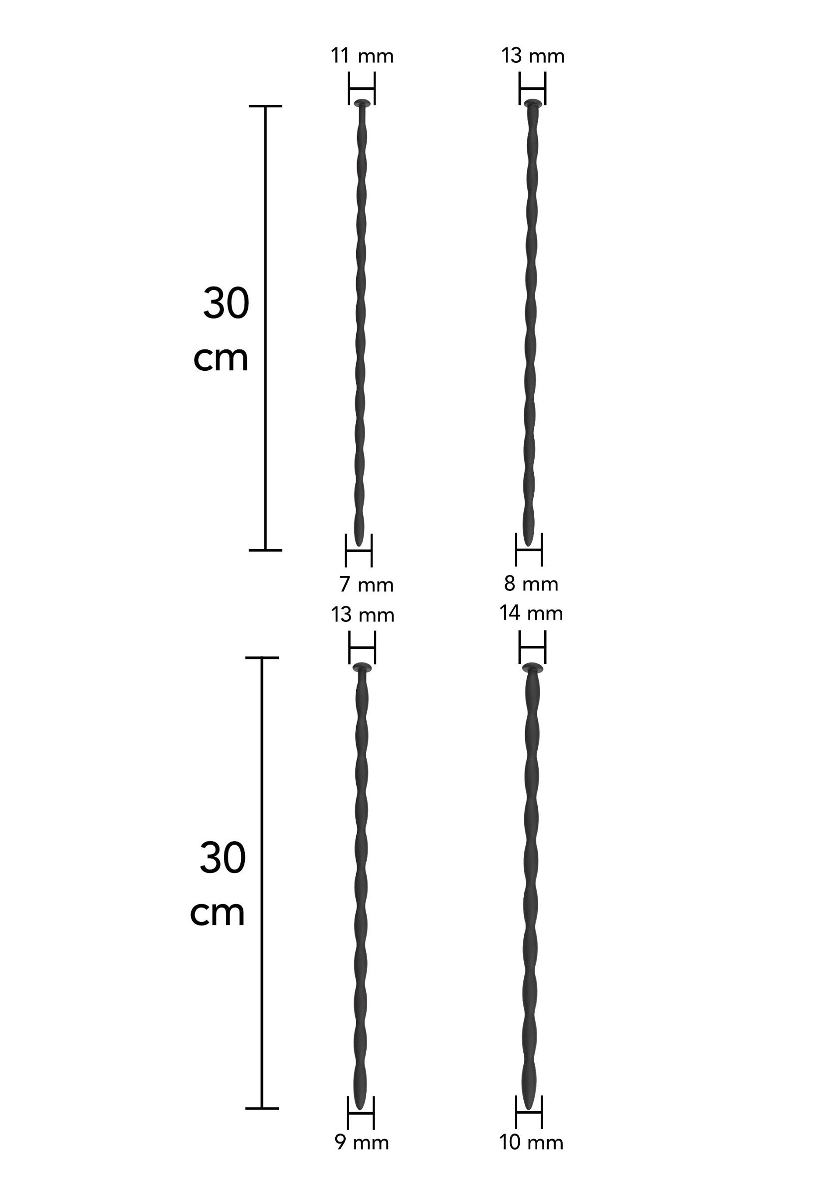 Tiges métalliques torsadées de 30cm, idéales pour l'artisanat et les projets créatifs. Différentes épaisseurs disponibles.; Gedraaide metalen staven van 30cm, ideaal voor handwerk en creatieve projecten. Verschillende diktes beschikbaar.; 30cm twisted metal rods, ideal for crafts and creative projects. Different thicknesses available.