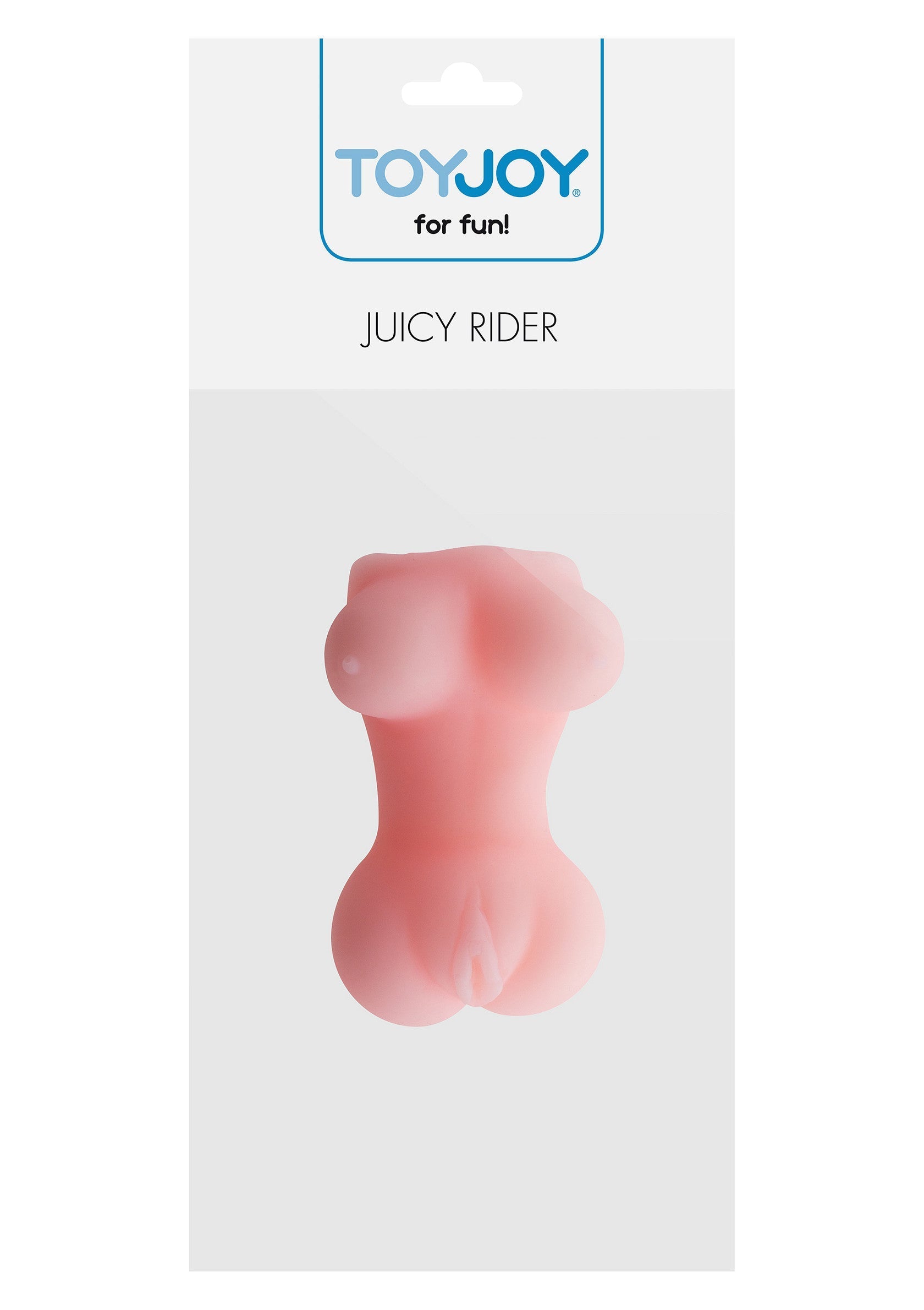 ToyJoy Juicy Rider pour le plaisir! Jouet pour adultes rose réaliste.; ToyJoy Juicy Rider voor plezier! Realistisch roze seksspeeltje voor volwassenen.; ToyJoy Juicy Rider for fun! Realistic pink adult sex toy.
