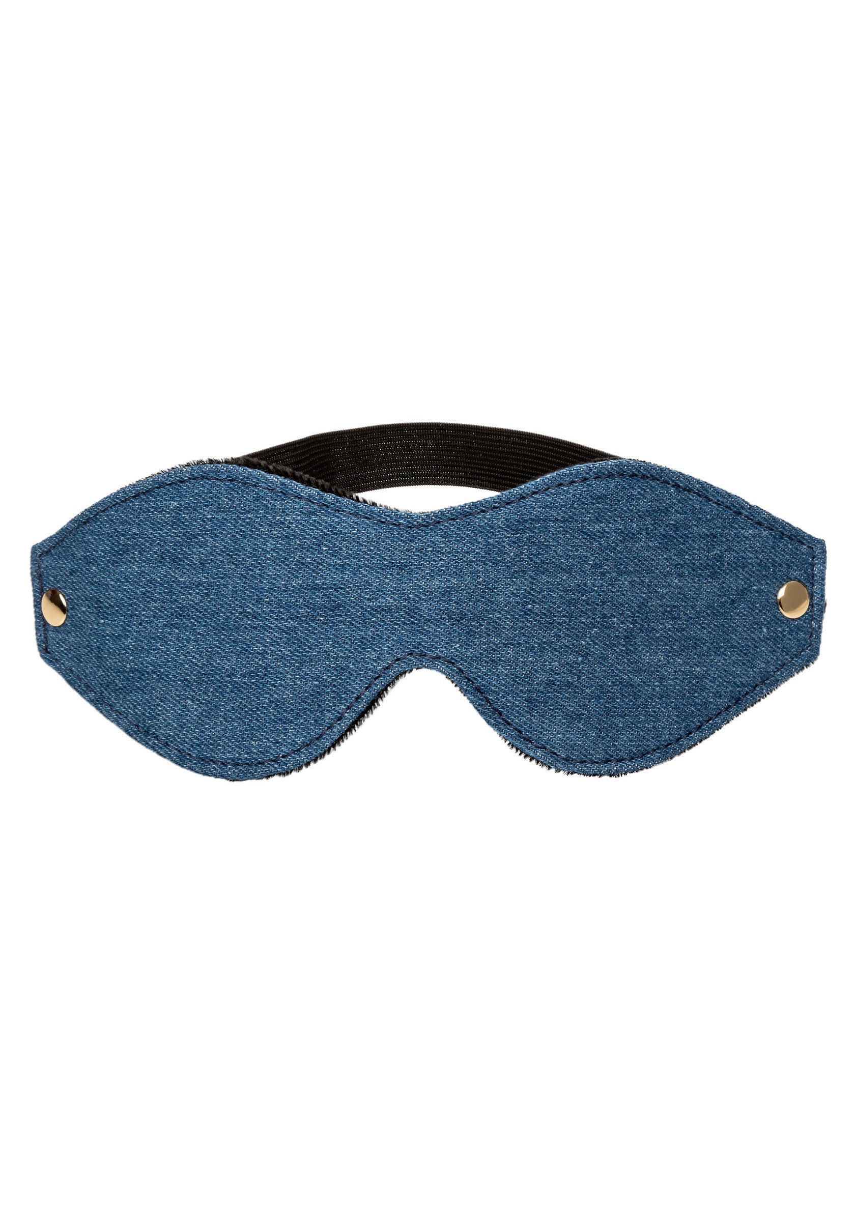 Masque de sommeil en jean avec élastique. Accessoire de nuit confortable et original.; Denim slaapmasker met elastiek. Comfortabel en origineel nachtaccessoire.; Denim sleep mask with elastic band. Comfortable and original night accessory.