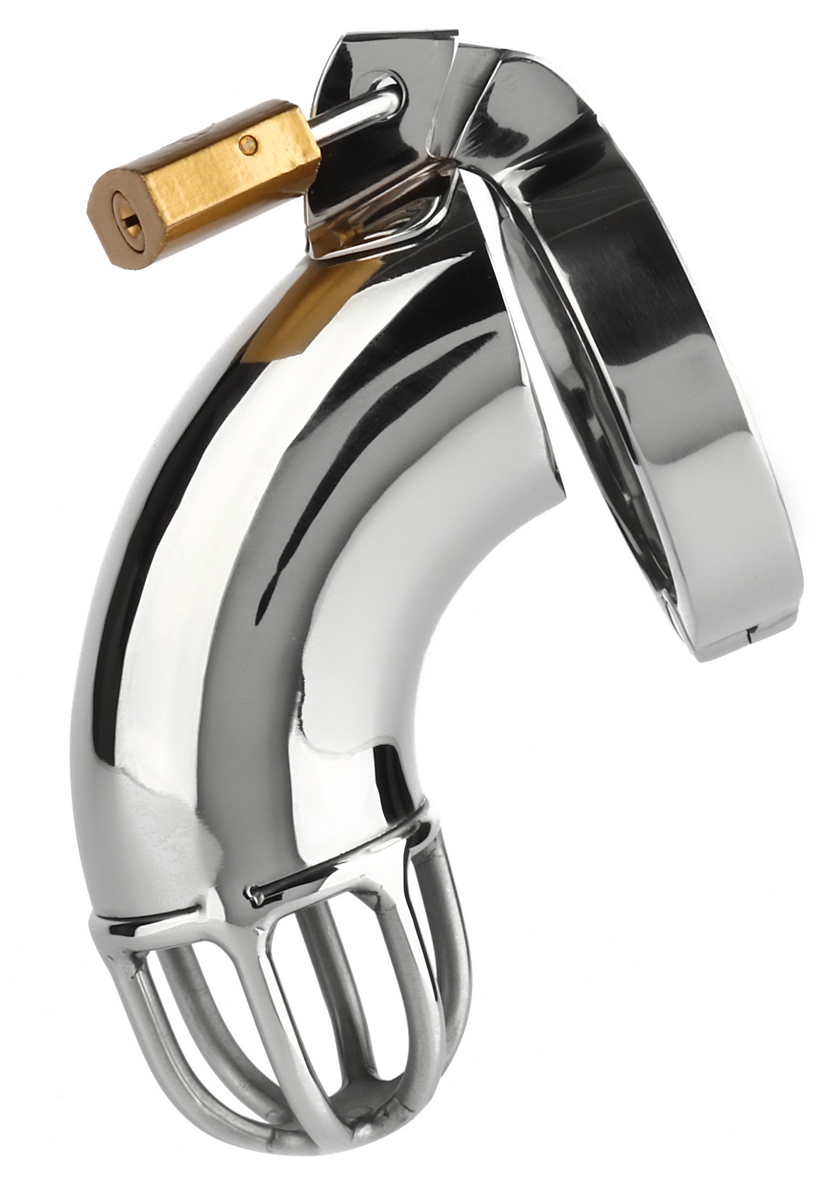 Cages de chasteté masculines en acier inoxydable avec cadenas. Confort et sécurité ultimes.; Roestvrijstalen kuisheidskooien voor mannen met slot. Ultiem comfort en veiligheid.; Stainless steel male chastity cages with padlock. Ultimate comfort and security.