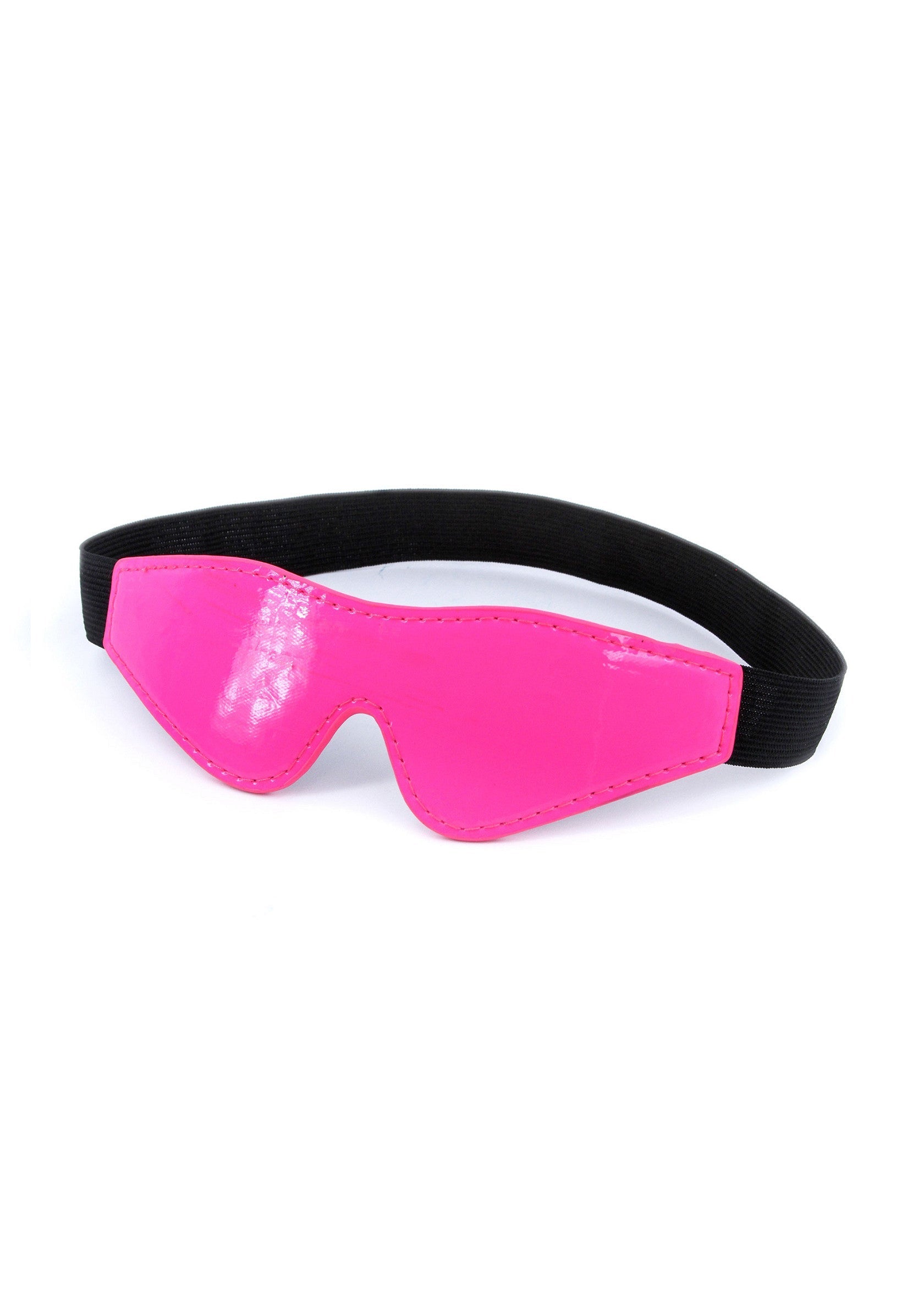 Masque pour les yeux rose vif. Accessoire de nuit ou jeu pour adultes.; Felroze oogmasker. Nachtaccessoire of spelletje voor volwassenen.; Bright pink eye mask. Nighttime accessory or adult game.