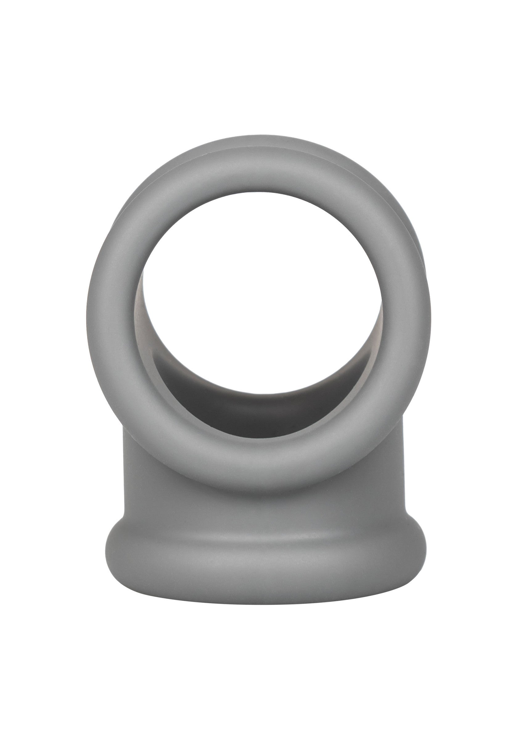 Anneau pénien gris pour améliorer l'érection et le plaisir.; Grijze penisring voor verbeterde erectie en plezier.; Grey cock ring for enhanced erection and pleasure.