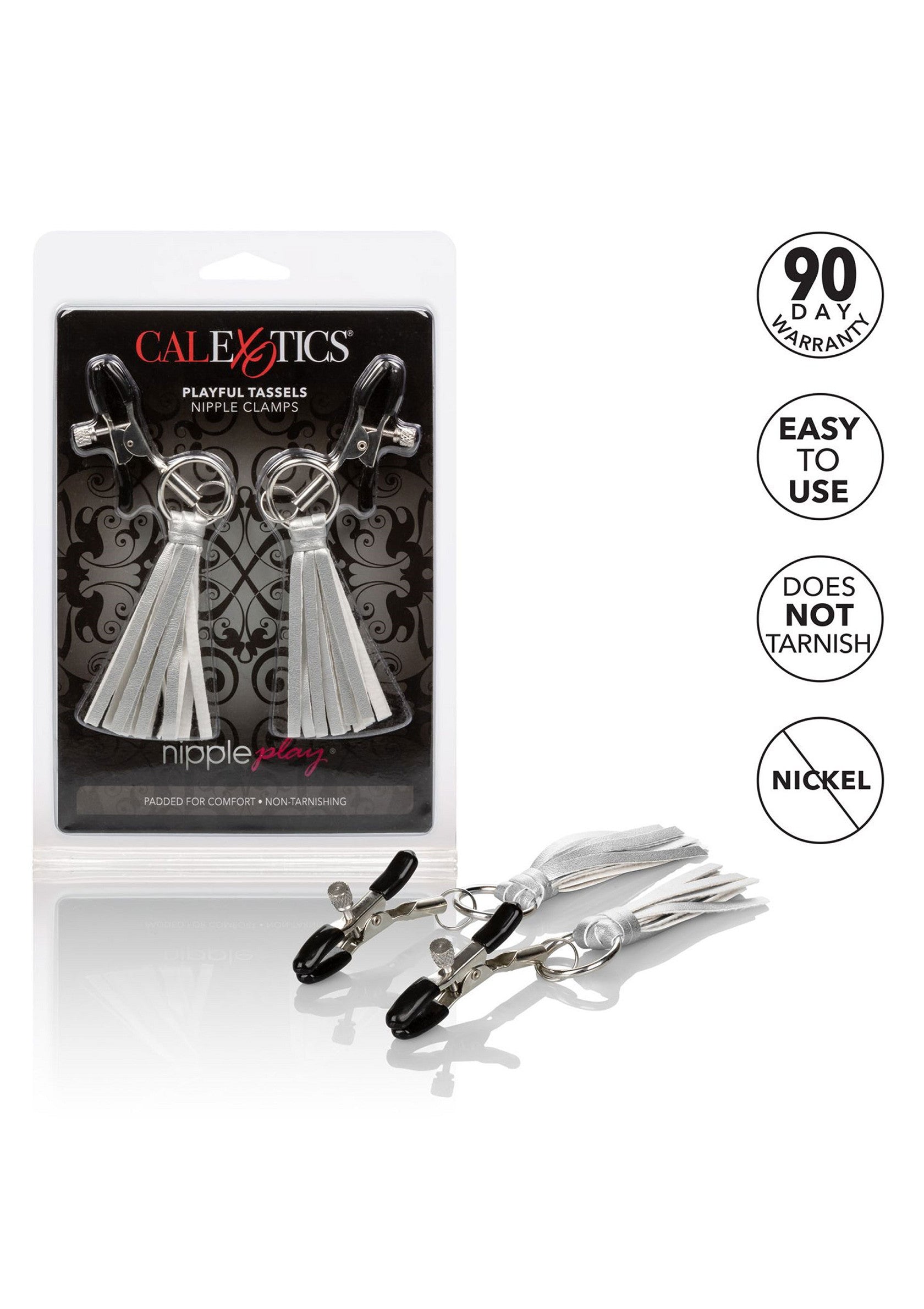 CalExotics Playful Tassels Nipple Clamps