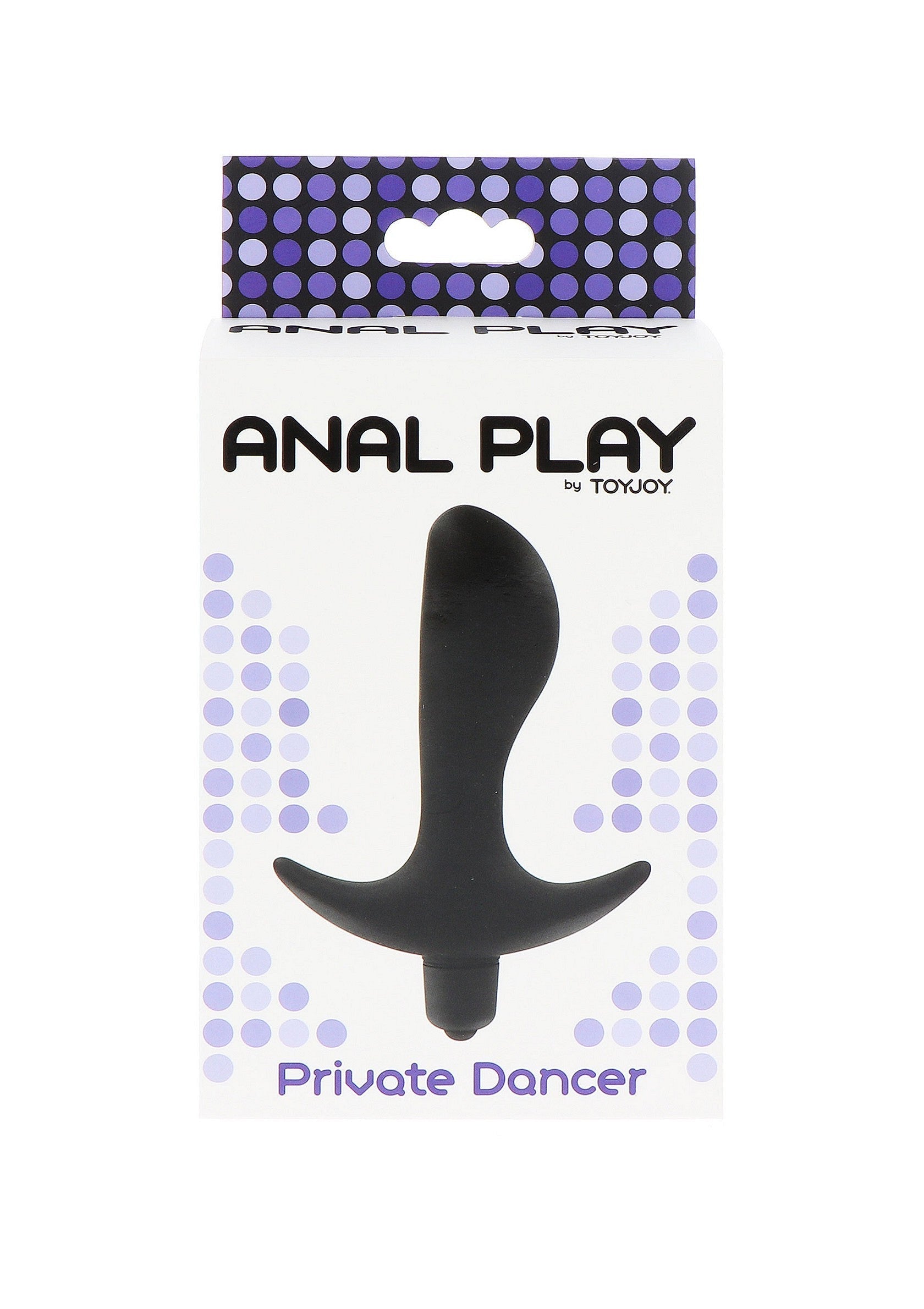 Plug anal noir Private Dancer de ToyJoy pour le plaisir solitaire et l'exploration. Design élégant, confortable et sûr.; Zwarte Private Dancer anal plug van ToyJoy voor solitair plezier en verkenning. Strak design, comfortabel en veilig.; Black Private Dancer anal plug by ToyJoy for solo pleasure and exploration. Sleek design, comfortable and safe.