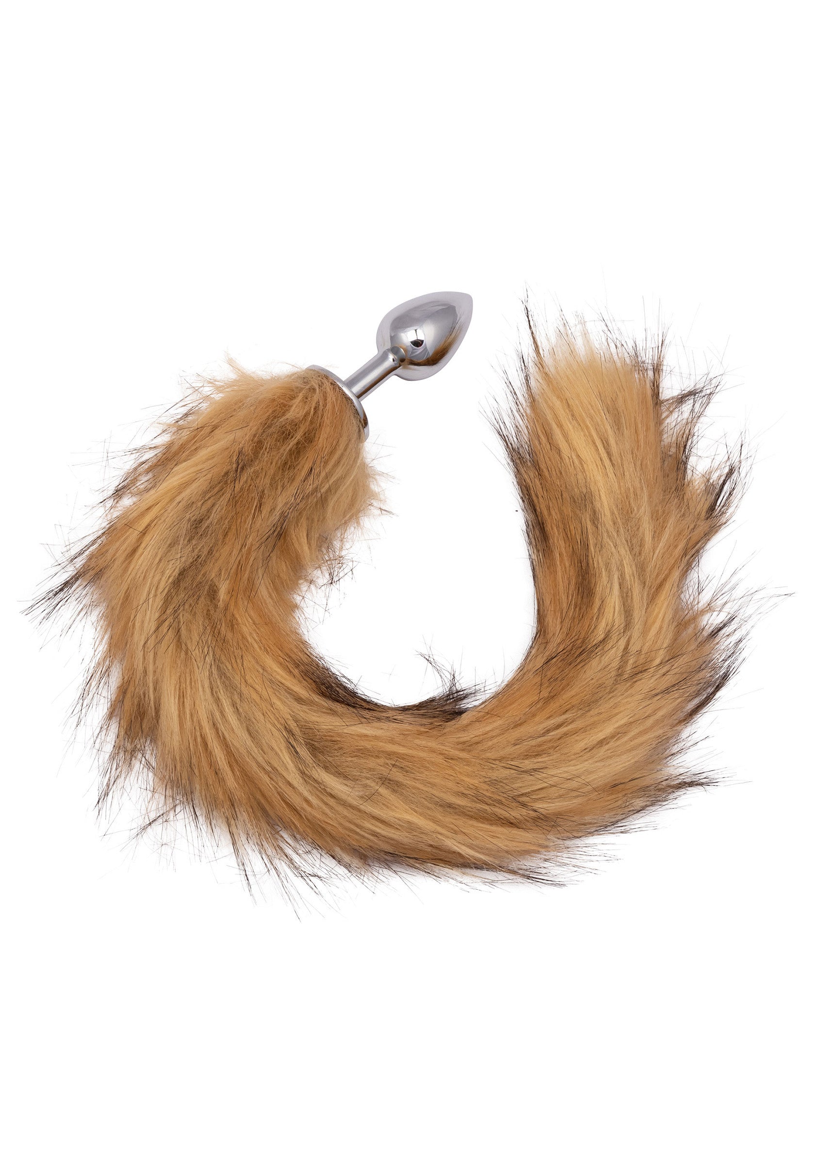 Plug anal queue de renard en fourrure douce pour un jeu coquin et confortable.; Zachte pluizige staart plug voor speels plezier. Comfortabel en verleidelijk.; Soft furry fox tail plug for playful fun. Comfortable and seductive.