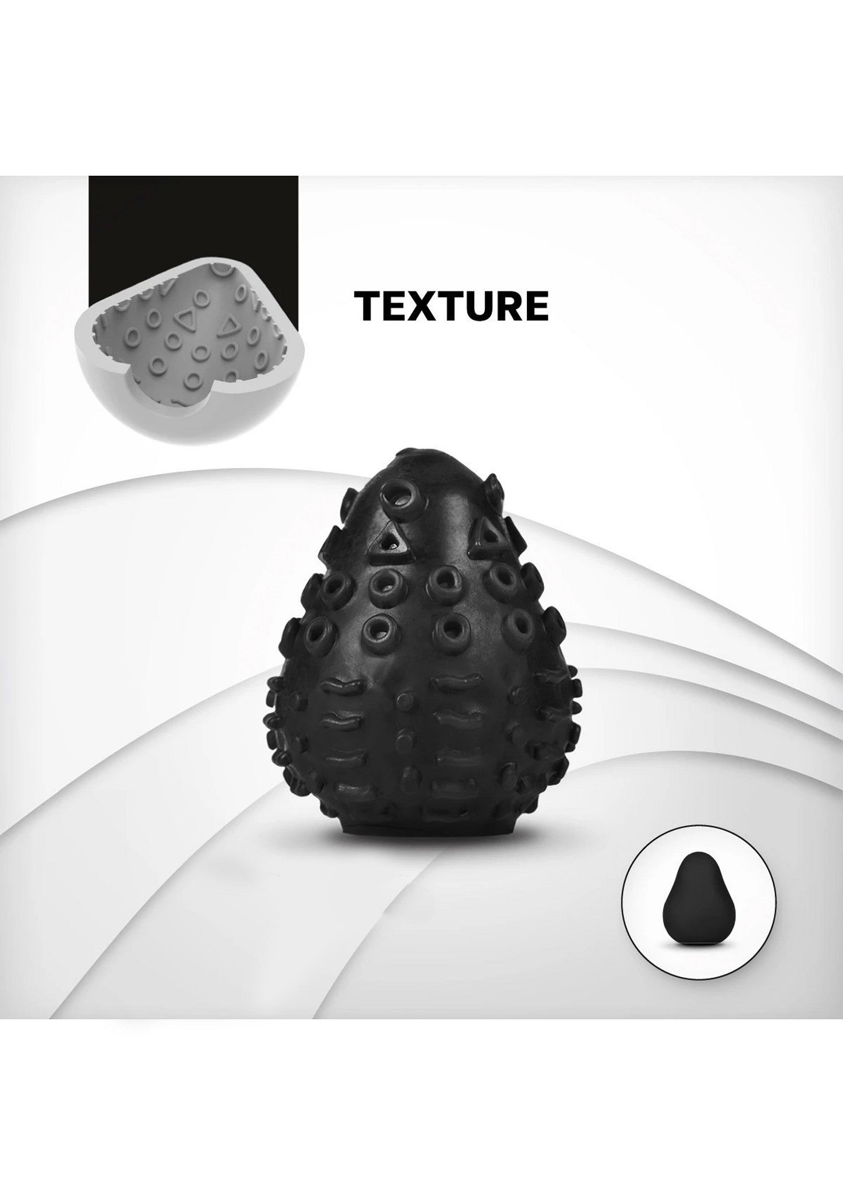 Jouet texturé noir pour chien, parfait pour mordiller et nettoyer les dents.; Zwart, gestructureerd hondenspeelgoed, perfect om op te kauwen en tanden schoon te maken.; Black textured dog toy, great for chewing and teeth cleaning.