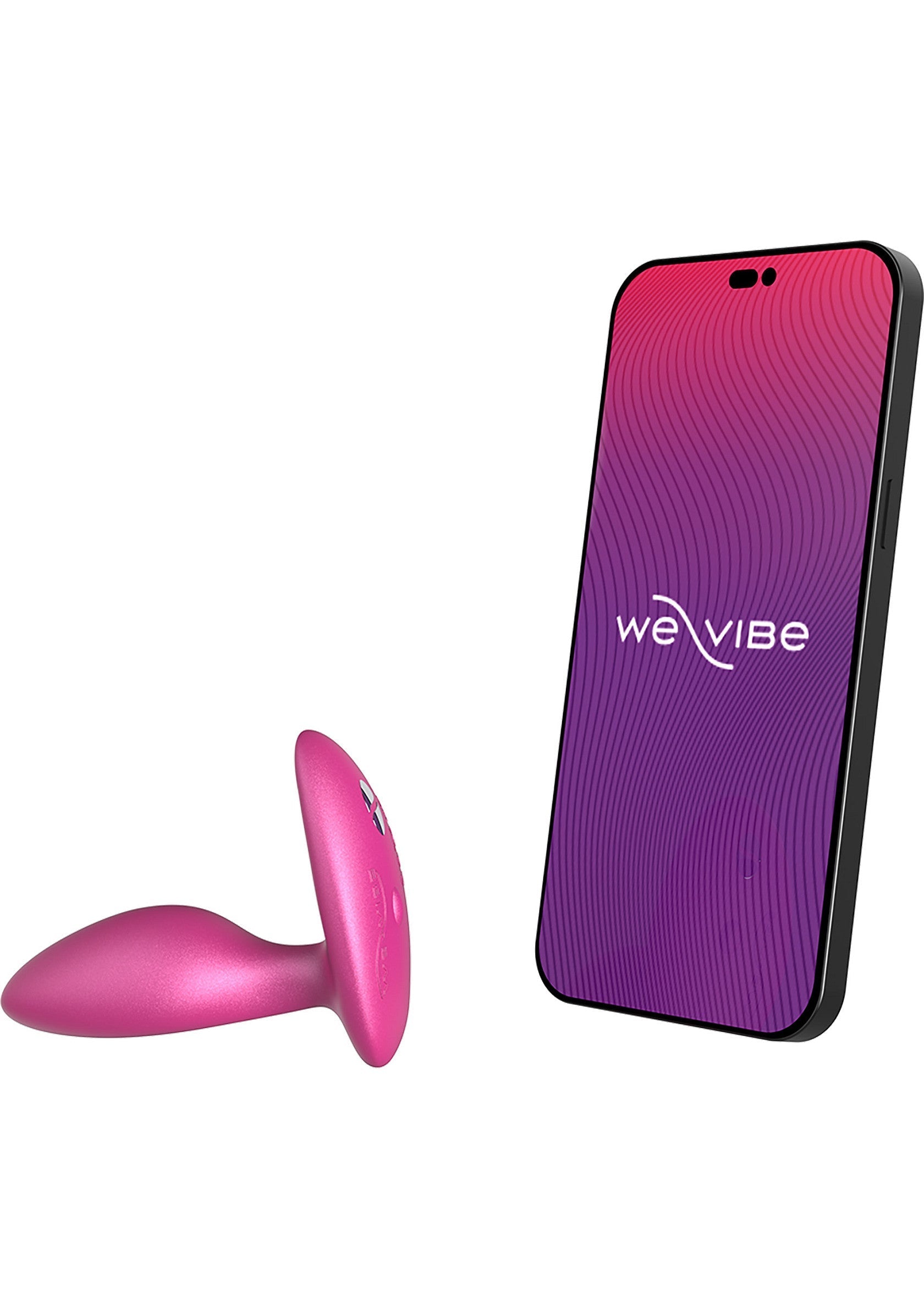 We-Vibe Nova 2 rose avec application mobile pour un plaisir connecté. Découvrez le summum du plaisir personnel.; Roze We-Vibe Nova 2 met mobiele app voor verbonden plezier. Ontdek het toppunt van persoonlijk genot.; Pink We-Vibe Nova 2 with mobile app for connected pleasure. Discover the ultimate in personal enjoyment.