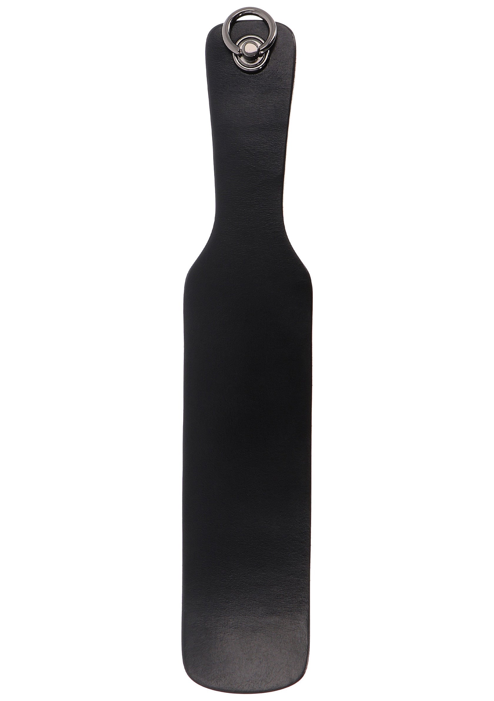 Palette noire élégante pour jeux coquins. Accessoire de plaisir pour pimenter votre vie amoureuse.; Elegante zwarte paddle voor ondeugende spelletjes. Plezieraccessoire om je liefdesleven mee op te fleuren.; Sleek black paddle for naughty games. Fun accessory to spice up your love life.
