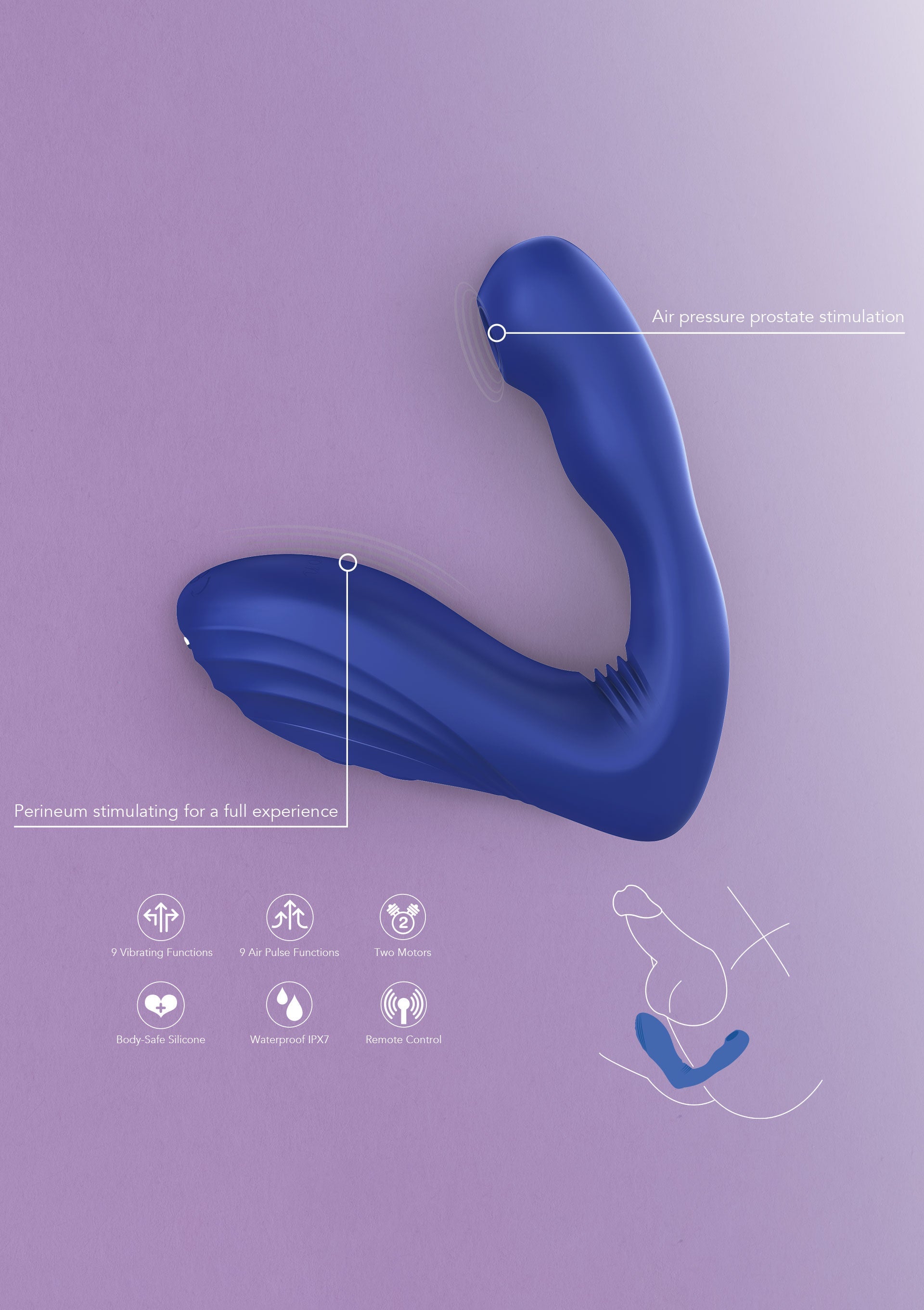 Xocoon Alpha Arouser Air Stimulator