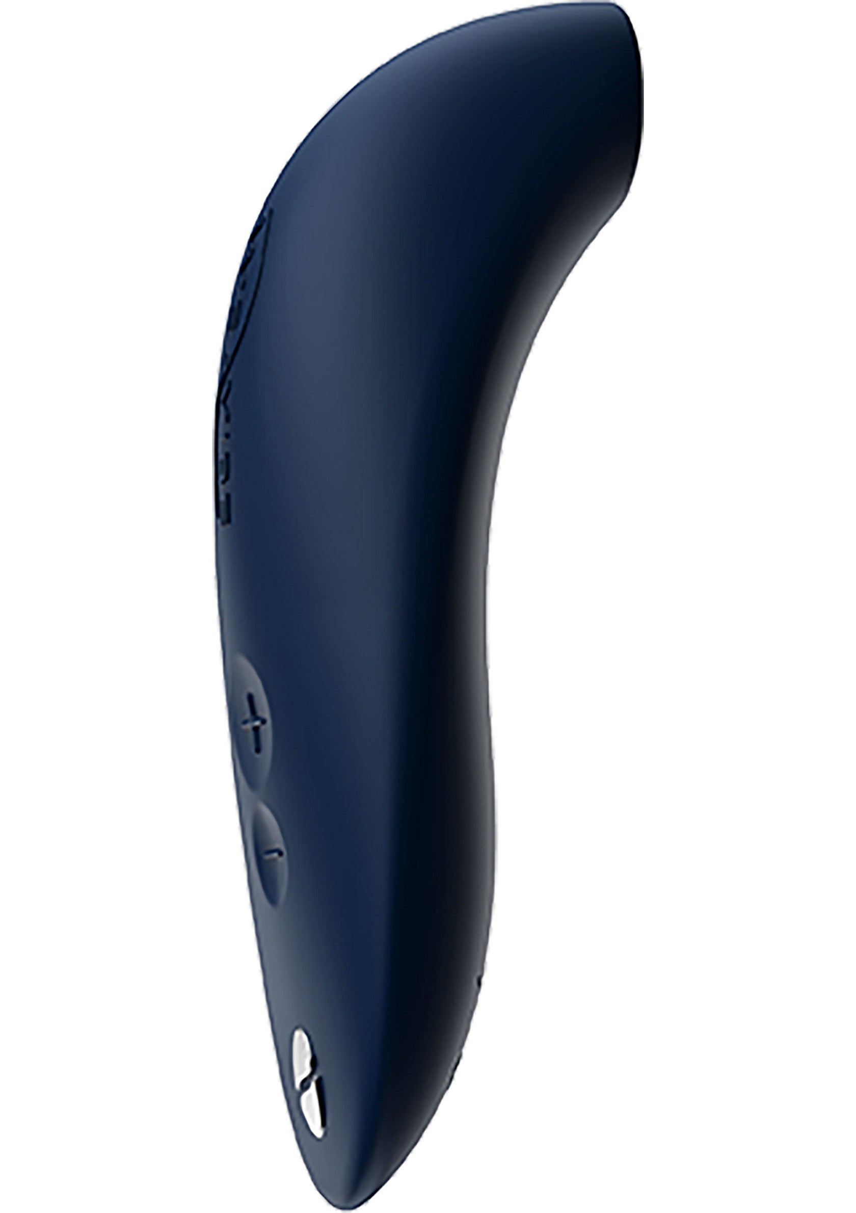 Masseur personnel rechargeable bleu marine pour une relaxation ciblée et un plaisir intense.; Donkerblauwe oplaadbare persoonlijke stimulator voor gerichte ontspanning en intens genot.; Navy blue rechargeable personal massager for targeted relaxation and intense pleasure.