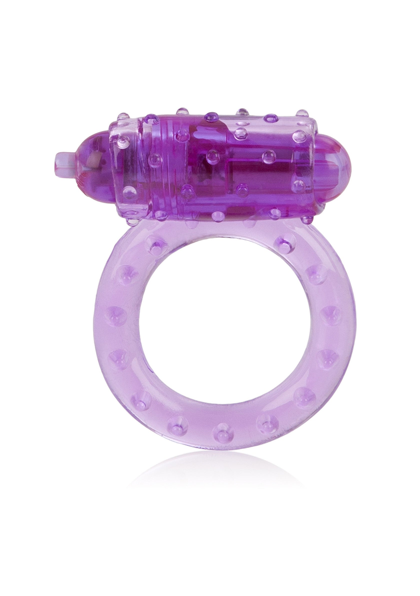 Anneau vibrant violet pour plus de plaisir. Découvrez des sensations intenses avec cet accessoire intime.; Paarse vibrerende ring voor extra genot. Ontdek intense sensaties met dit intieme accessoire.; Purple vibrating ring for extra pleasure. Discover intense sensations with this intimate accessory.
