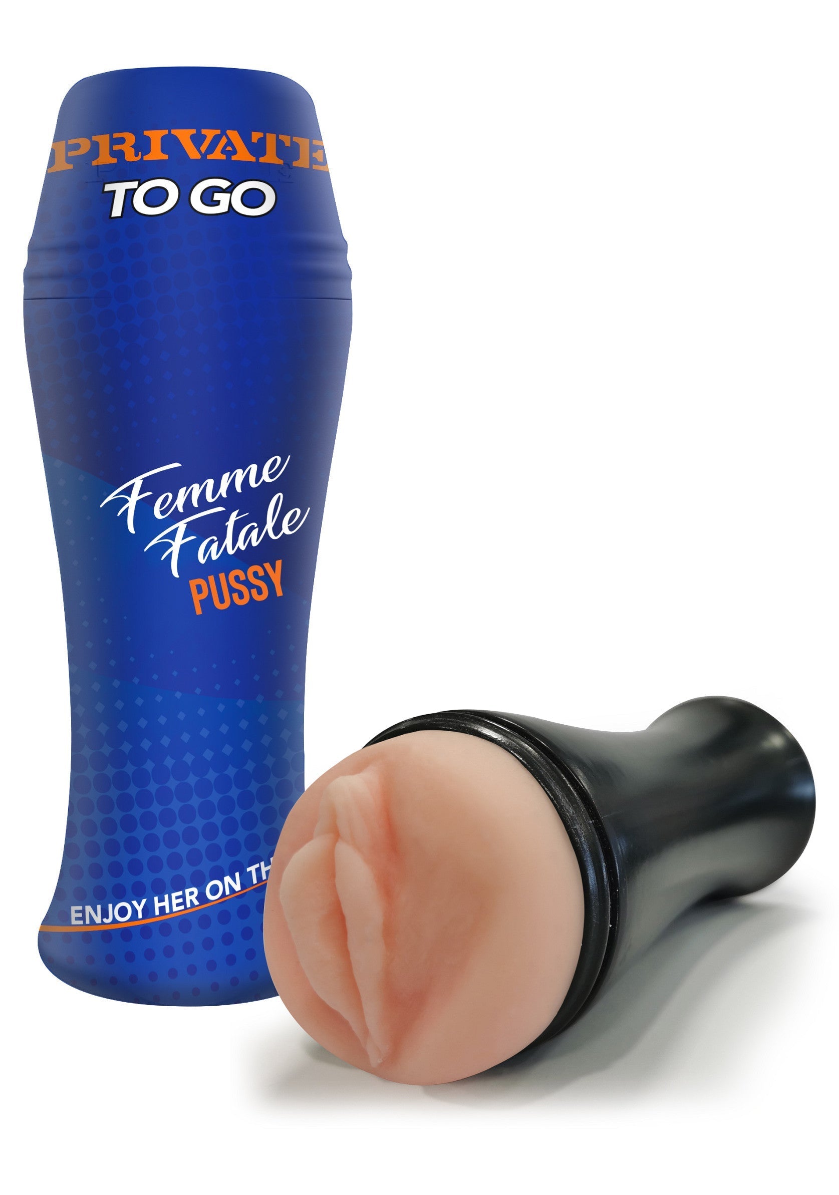Masturbateur masculin Private To Go Femme Fatale Pussy. Plaisir discret et intense à emporter partout avec vous.; Private To Go Femme Fatale Pussy mannelijke masturbator. Discreet en intens plezier om overal mee naartoe te nemen.; Private To Go Femme Fatale Pussy male masturbator. Discreet and intense pleasure to take with you everywhere.