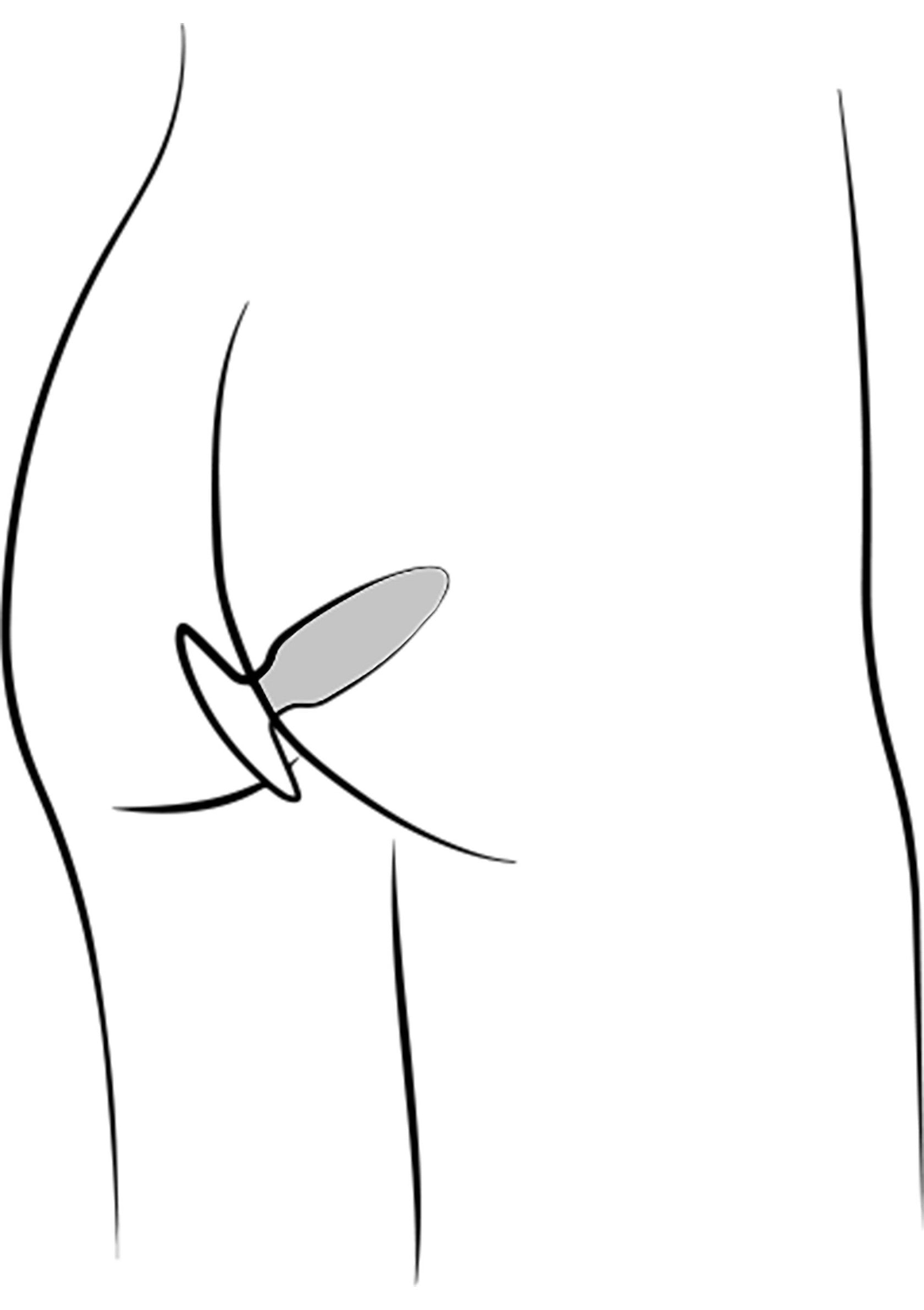 Croquis d'un plug anal pour le plaisir intime et l'exploration sensorielle.; Schets van een anale plug voor intiem genot en zintuiglijke exploratie.; Sketch of an anal plug for intimate pleasure and sensory exploration.