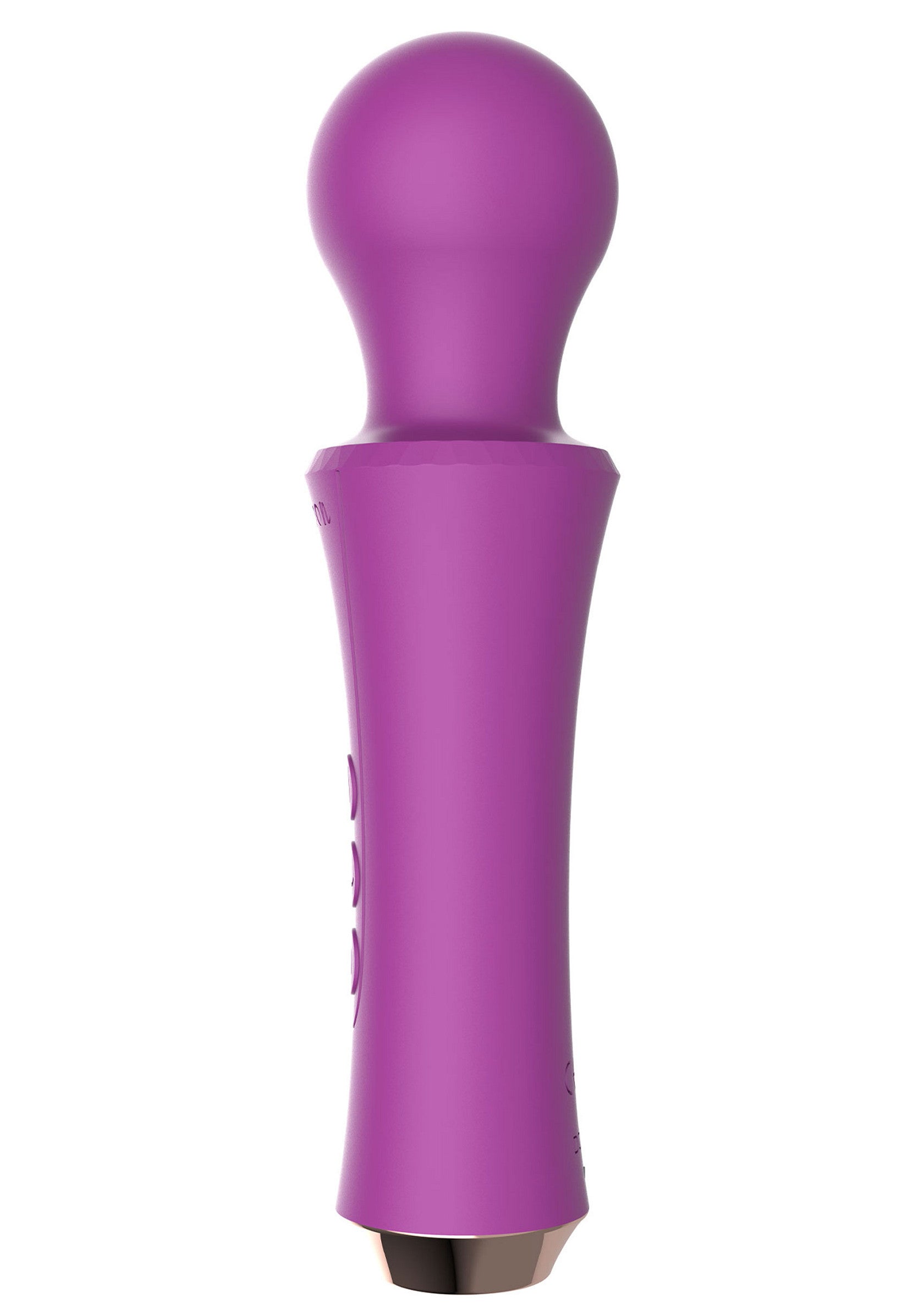 Masseur vibrant personnel violet pour une expérience sensuelle.; Paarse vibrerende persoonlijke stimulator voor een sensuele ervaring.; Purple personal vibrating massager for a sensual experience.