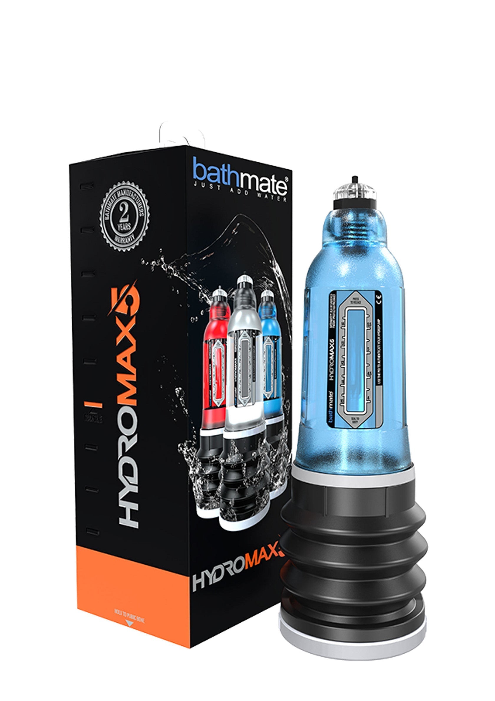Hydromax 5 : pompe à eau pour homme. Améliorez votre confiance en vous avec cette pompe conçue pour le confort et des résultats efficaces.; Hydromax5: waterpomp voor mannen. Vergroot uw zelfvertrouwen met deze pomp, ontworpen voor comfort en effectieve resultaten.; Hydromax5: water pump for men. Enhance your confidence with this pump, designed for comfort and effective results.
