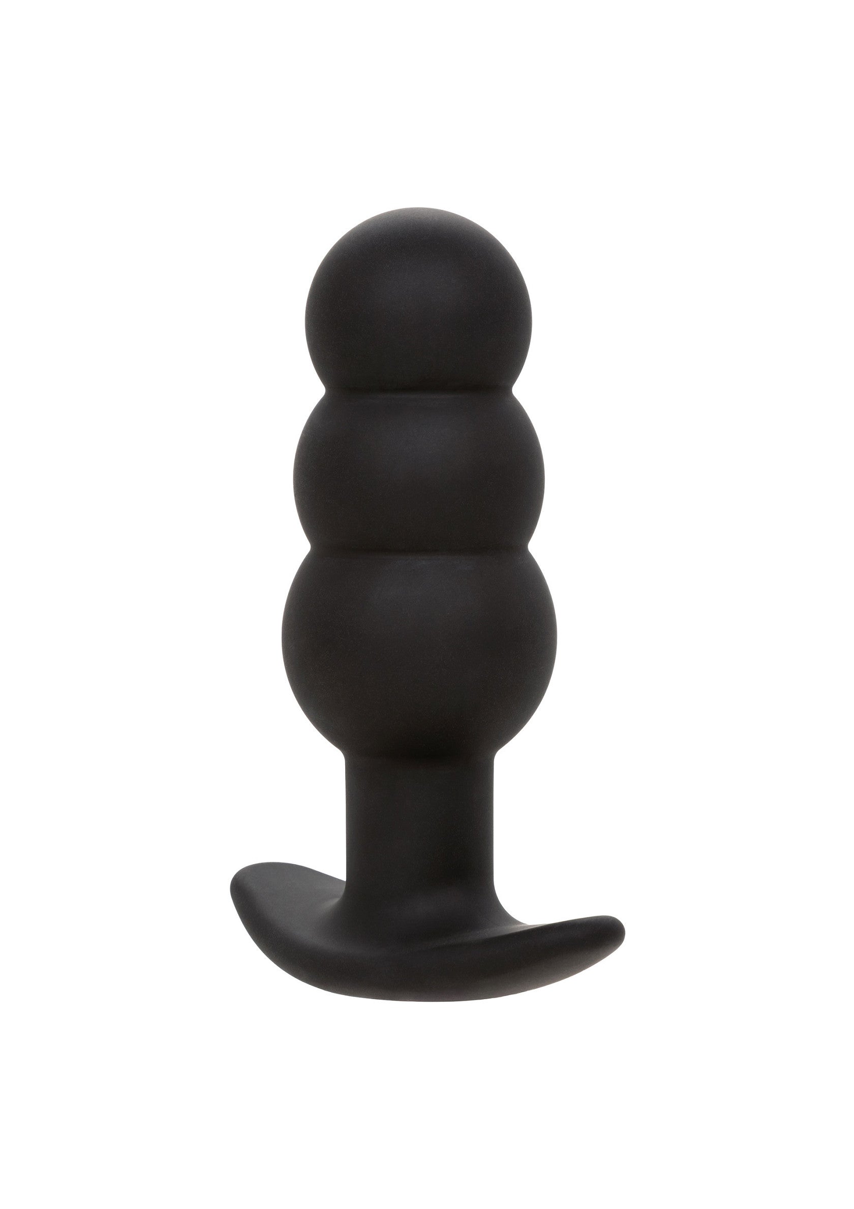 Plug anal noir à 3 boules pour le plaisir et l'exploration.; Zwarte anale plug met 3 ballen voor plezier en verkenning.; Black 3-ball anal plug for pleasure and exploration.
