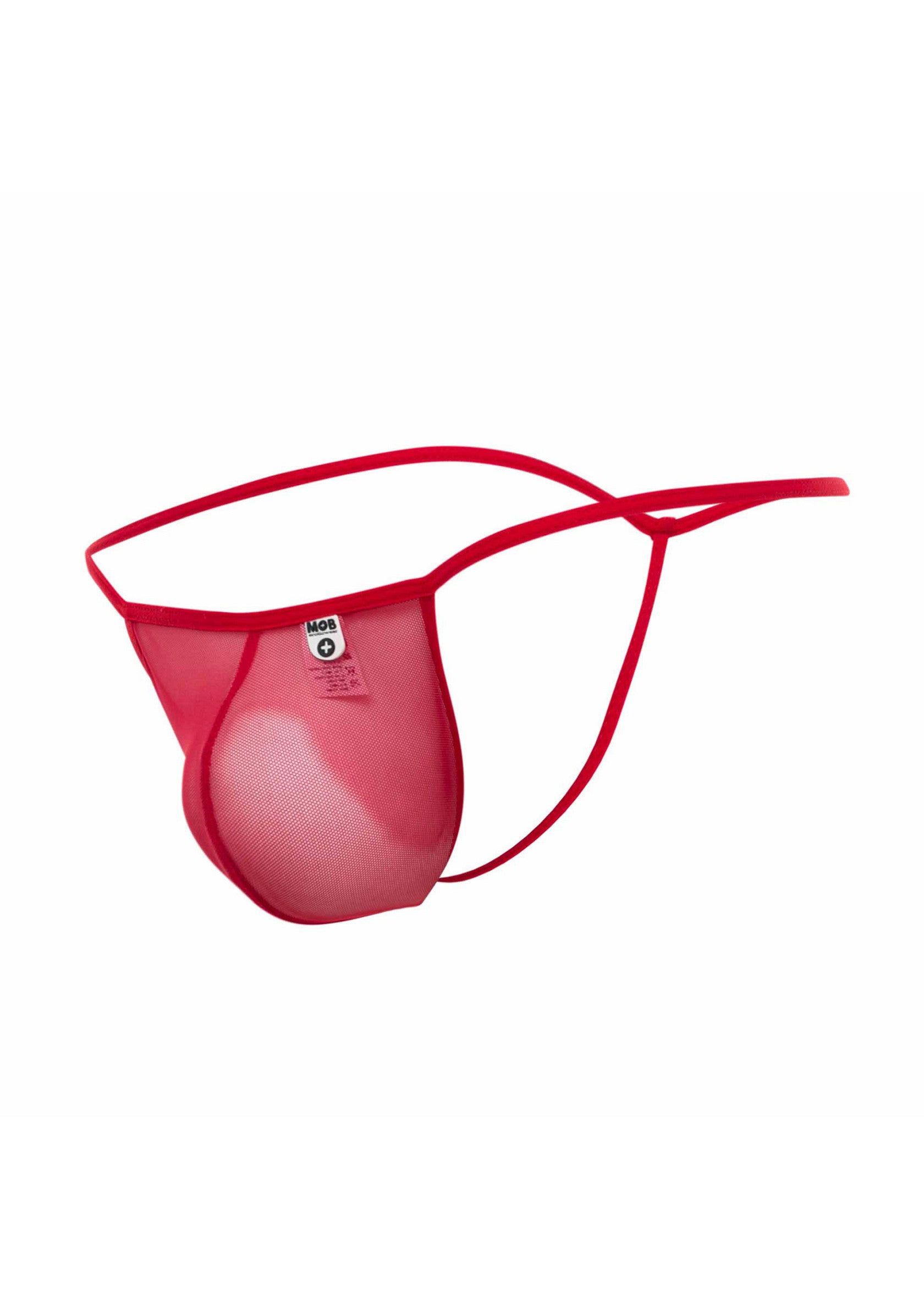 String rouge élégant pour homme. Confortable et sexy, idéal pour une tenue discrète. Découvrez notre collection de lingerie masculine.; Elegante rode string voor heren. Comfortabel en sexy, perfect voor een discrete outfit. Bekijk onze collectie herenlingerie.; Sleek red men's thong. Comfortable and sexy, perfect for discreet wear. Browse our collection of men's lingerie.