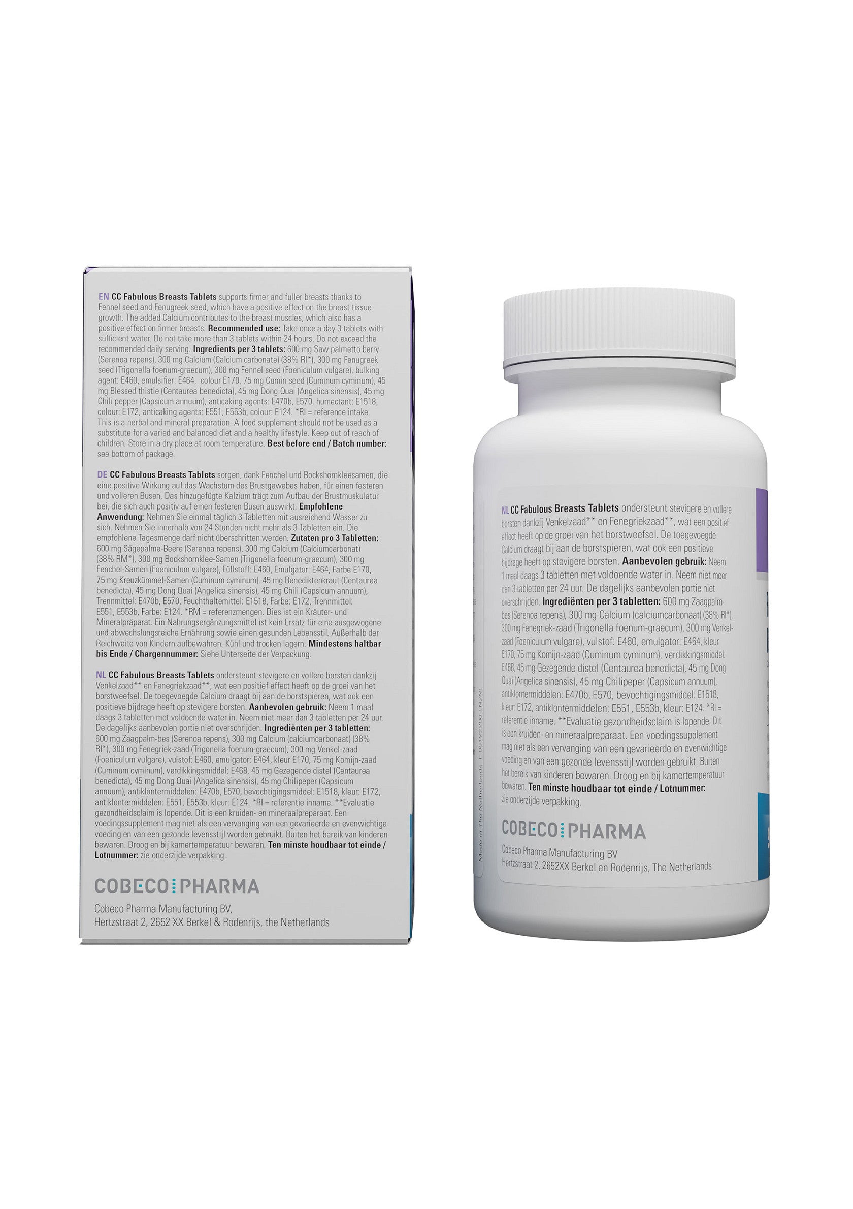 Compléments alimentaires CC EE Falderoom Beauty Tablets, vitamines et minéraux pour la beauté de la peau et des cheveux.; CC EE Falderoom Beauty Tablets voedingssupplementen, vitamines en mineralen voor huid- en haarverzorging.; CC EE Falderoom Beauty Tablets supplements, vitamins and minerals for skin and hair care.