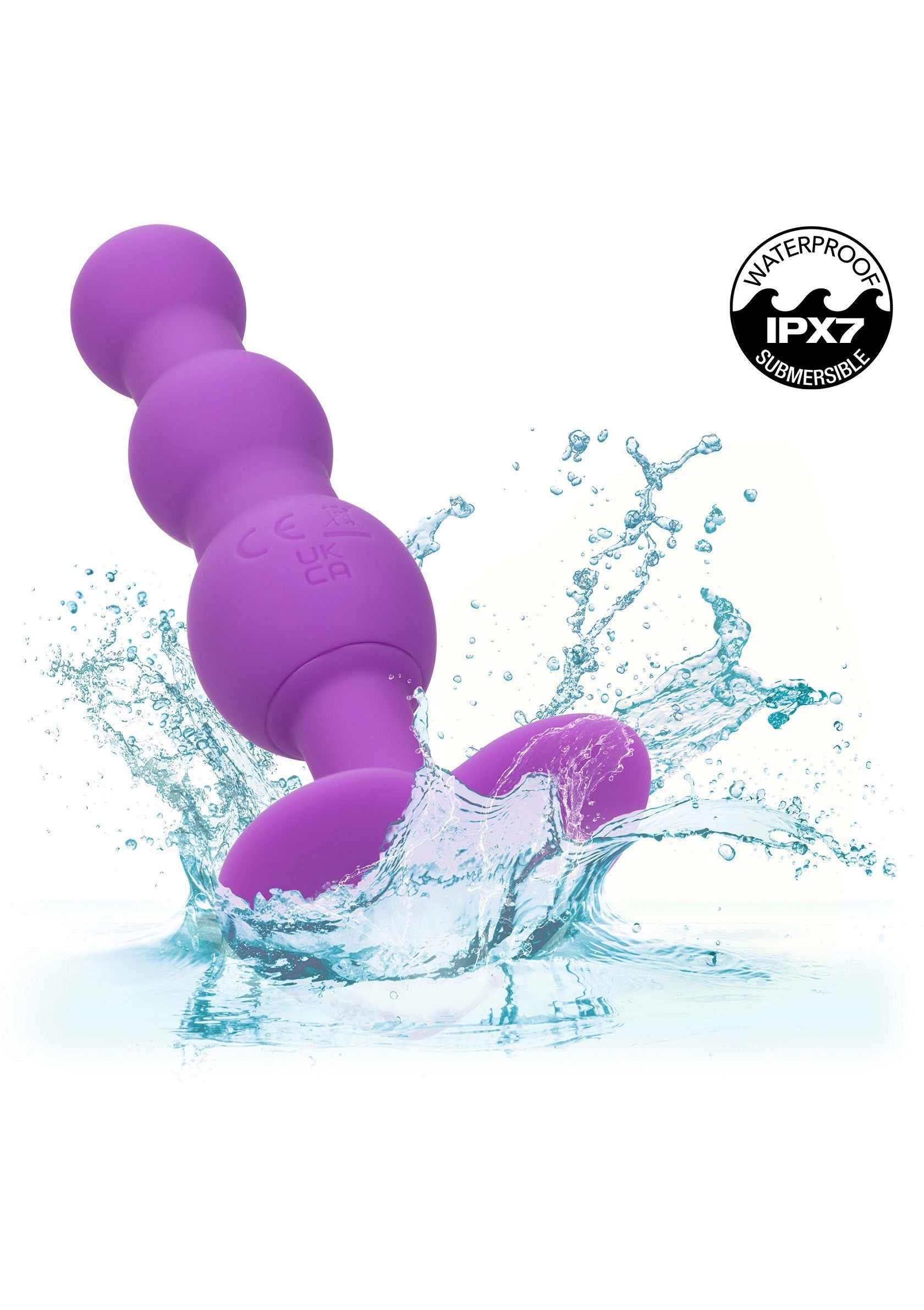 Plug anal waterproof violet, pour des plaisirs aquatiques intenses !; Paarse, waterdichte anale plug voor intense waterpret!; Purple, waterproof anal plug for intense aquatic pleasures!