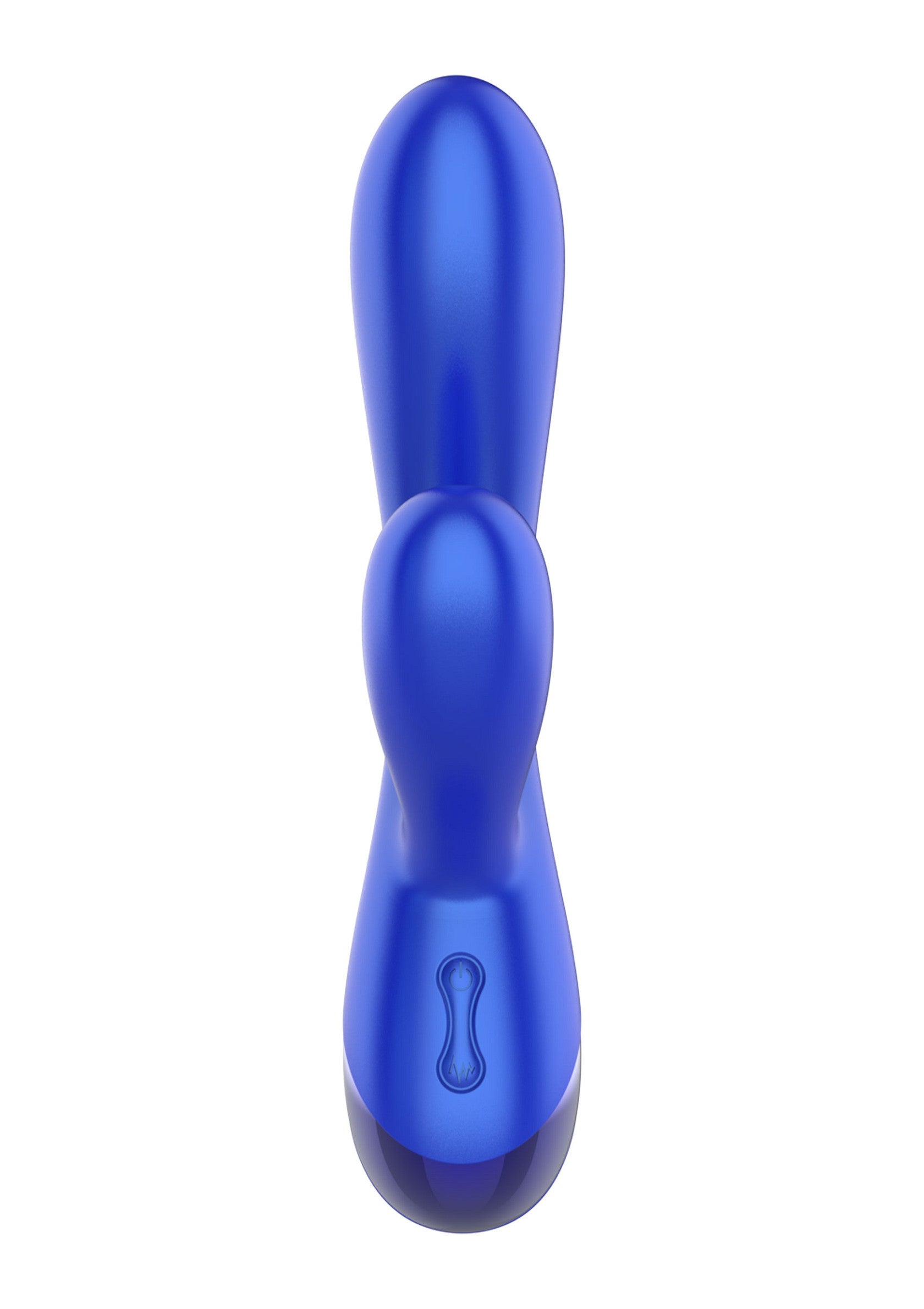 Masseur vibrant double en silicone bleu pour le plaisir personnel. Découvrez une nouvelle dimension de plaisir!; Dubbele vibrerende stimulator van blauwe siliconen voor persoonlijk genot. Ontdek een nieuwe dimensie van plezier!; Blue silicone double vibrating massager for personal pleasure. Discover a new dimension of fun!