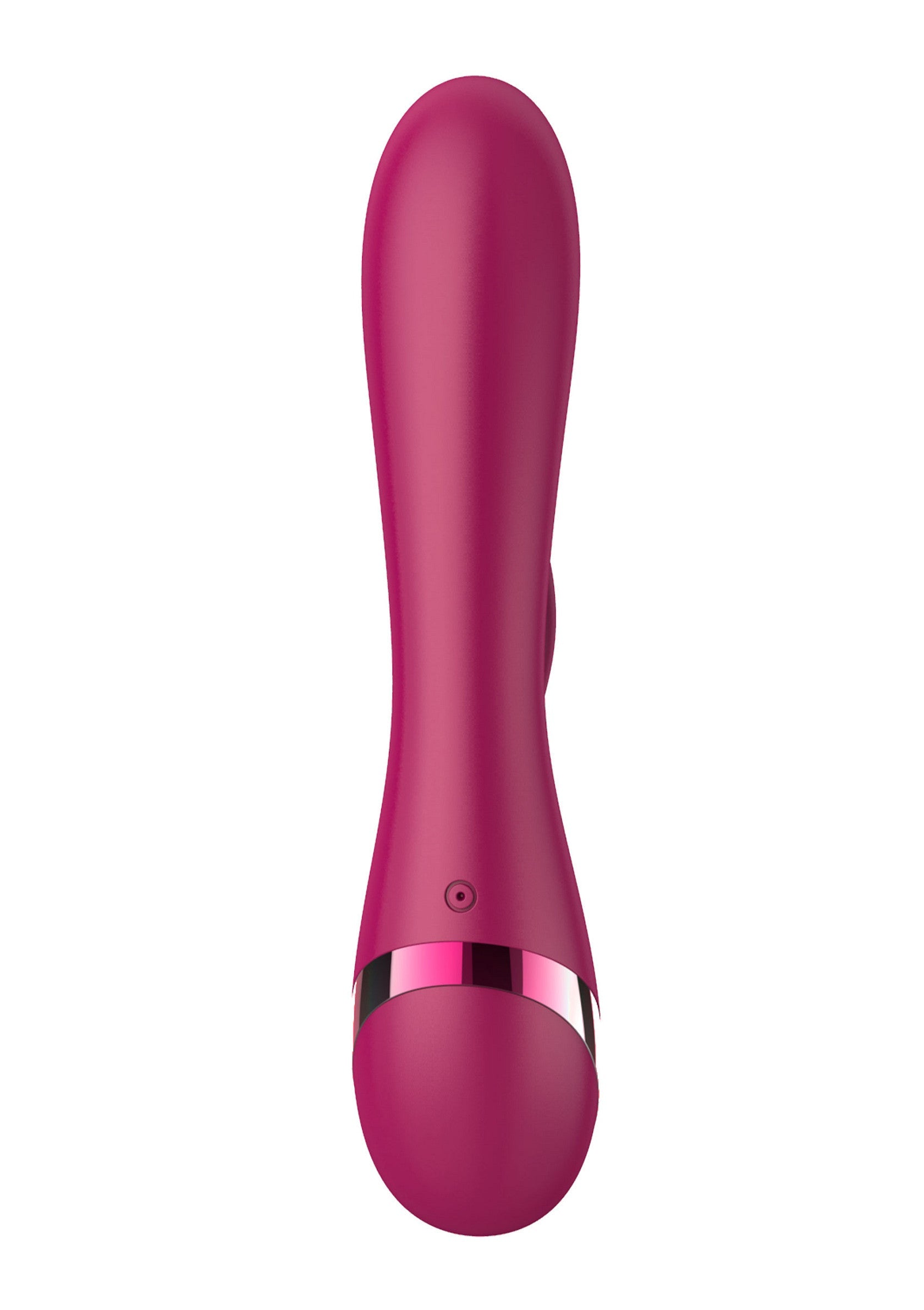 Vibromasseur élégant rose fuchsia pour le plaisir féminin. Texturé pour une stimulation accrue, idéal pour l'exploration et le plaisir personnel.; Elegante fuchsia roze vibrator voor vrouwelijk genot. Gestructureerd voor verhoogde stimulatie, ideaal voor verkenning en persoonlijk genot.; Sleek fuchsia pink vibrator for feminine pleasure. Textured for enhanced stimulation, ideal for exploration and personal enjoyment.