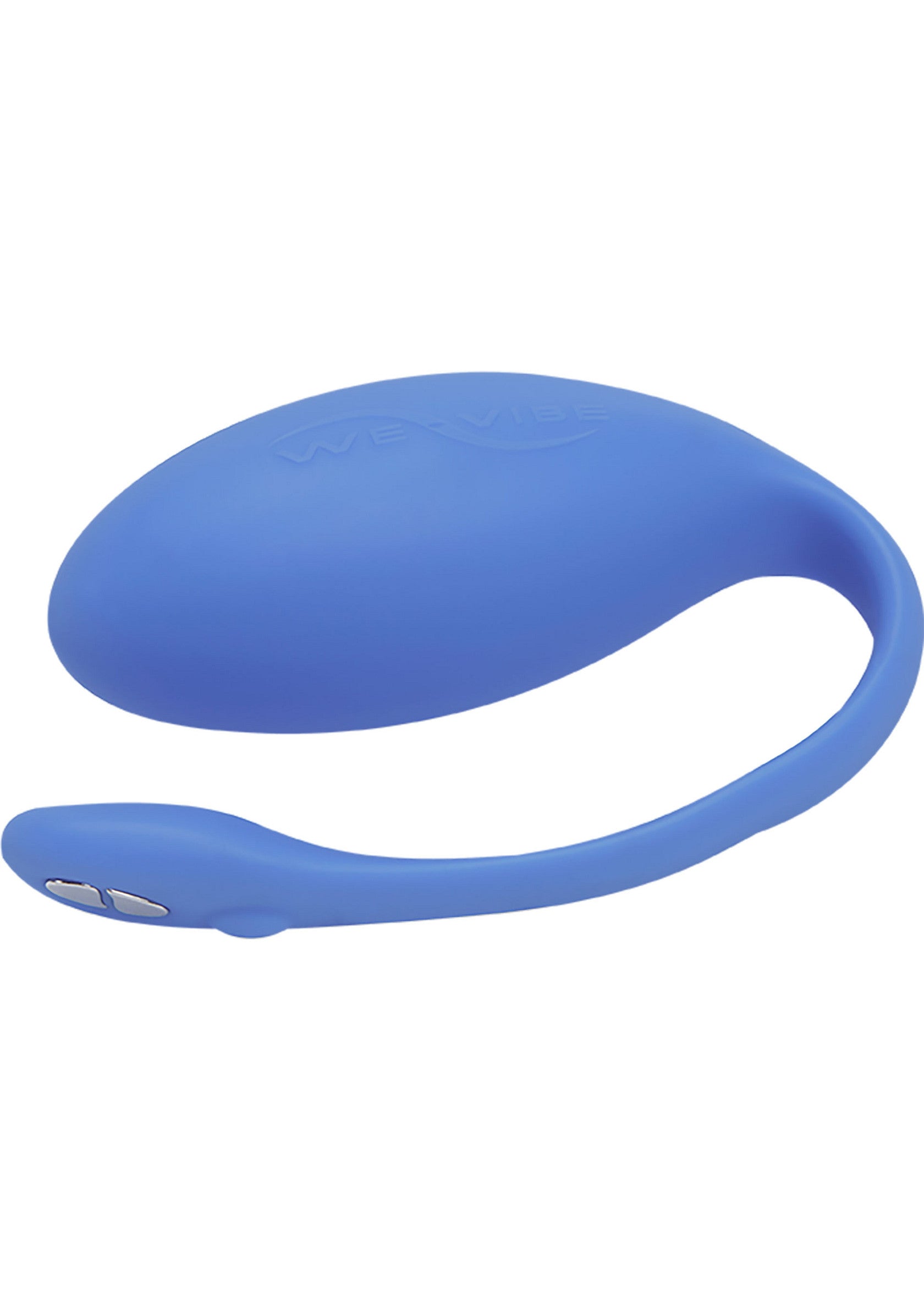 Vibromasseur bleu WE-VIBE Nova 2 pour le plaisir féminin.; WE-VIBE Nova 2 blauwe vibrator voor vrouwelijk genot.; WE-VIBE Nova 2 blue vibrator for female pleasure.