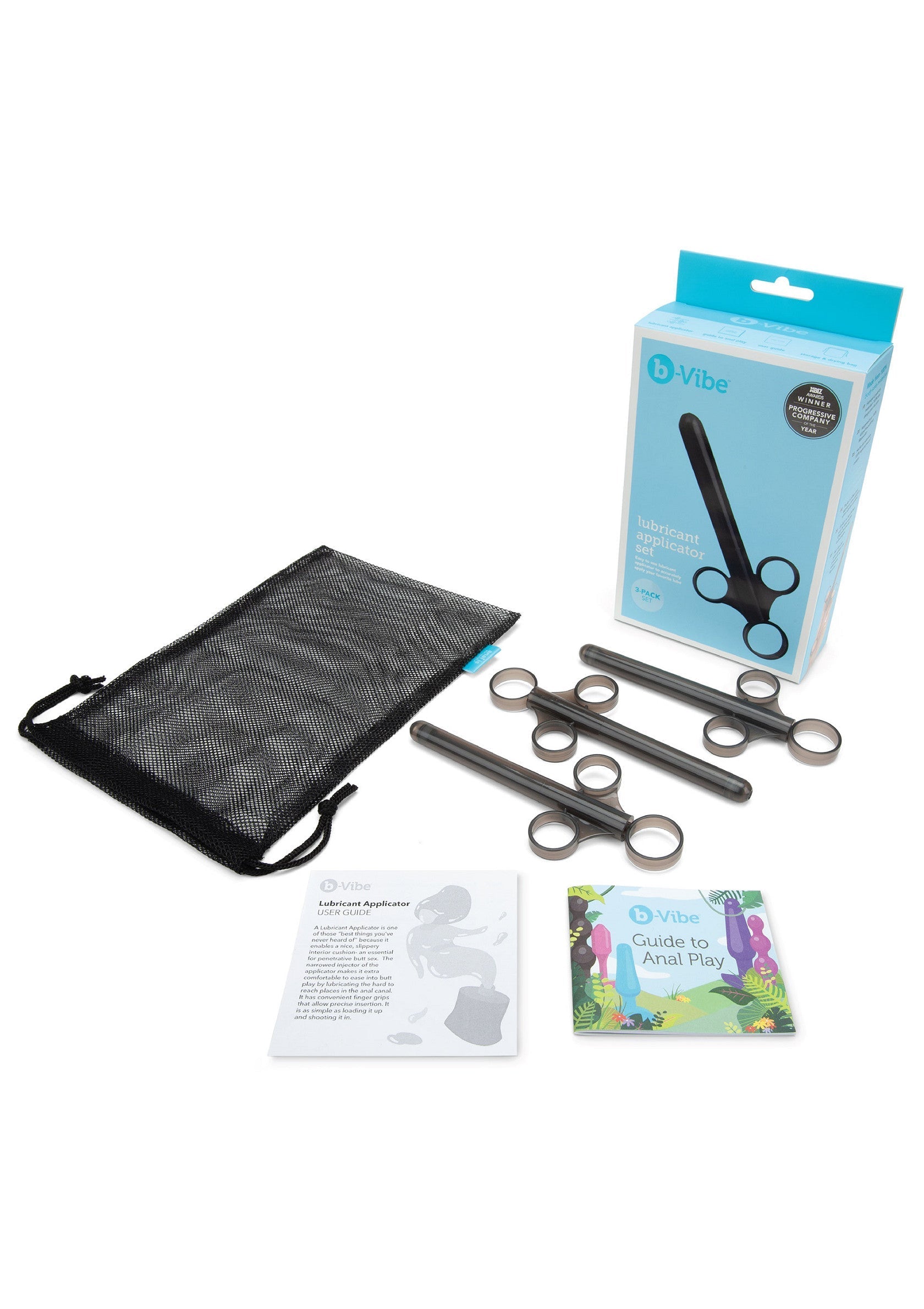 Kit d'accessoires Vibe pour une expérience sexuelle améliorée. Comprend applicateurs et guide pratique.; Vibe accessoire kit voor een verbeterde seksuele ervaring. Inclusief applicators en praktische gids.; Vibe accessory kit for an enhanced sexual experience. Includes applicators and practical guide.