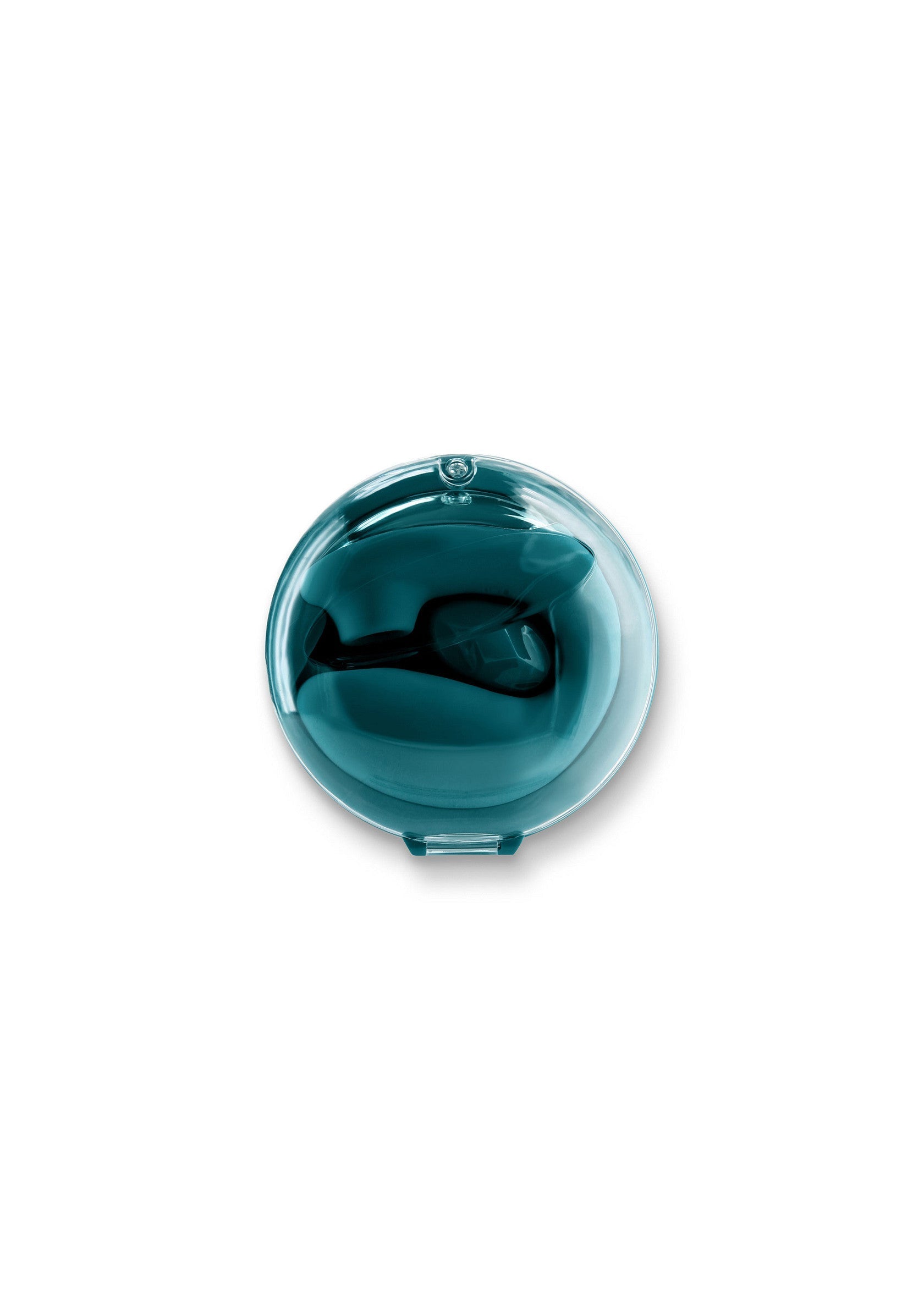Boîte ronde bleu turquoise, parfaite pour ranger vos petits objets ou accessoires de beauté. Compacte et élégante!; Ronde turquoise blauwe doos, perfect voor het opbergen van uw kleine spullen of beauty accessoires. Compact en stijlvol!; Round turquoise blue box, perfect for storing your small items or beauty accessories. Compact and stylish!