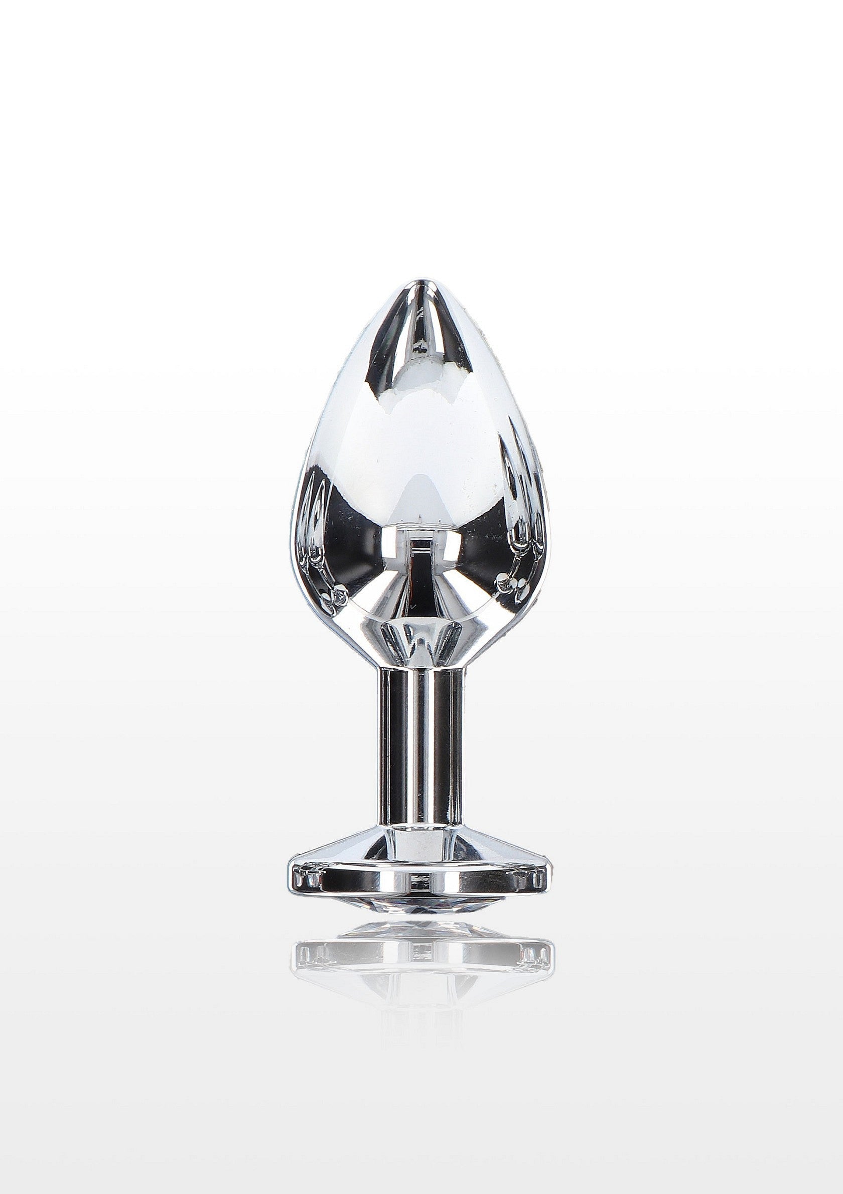 Plug anal bijou argenté. Sublimez vos moments intimes avec cet accessoire étincelant.; Zilverkleurige anale plug sieraad. Verfraai je intieme momenten met dit sprankelende accessoire.; Silver-colored anal plug jewel. Enhance your intimate moments with this sparkling accessory.