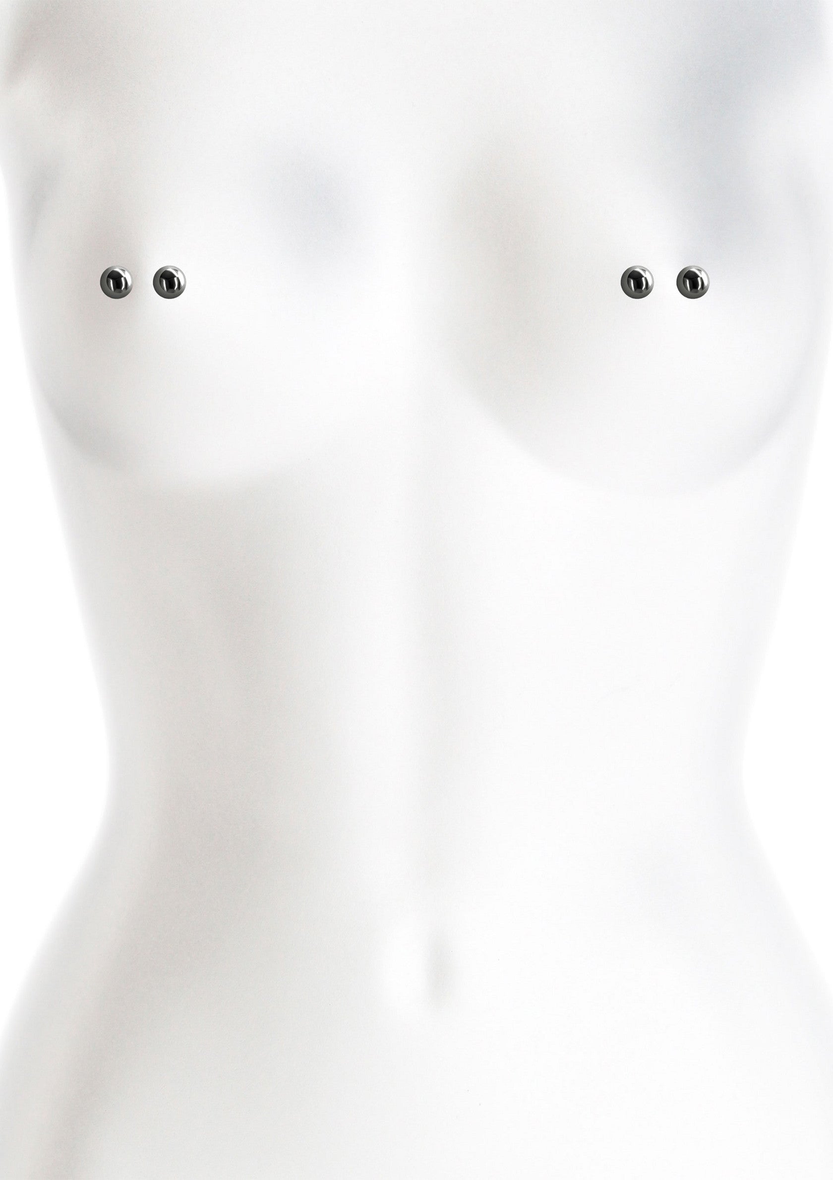 Piercings de téton élégants pour un look audacieux. Acier inoxydable de haute qualité, confort et style garantis.; Stijlvolle tepelpiercings voor een gedurfde look. Hoogwaardig roestvrij staal, comfort en stijl gegarandeerd.; Stylish nipple piercings for a bold look. High-quality stainless steel, comfort, and style guaranteed.