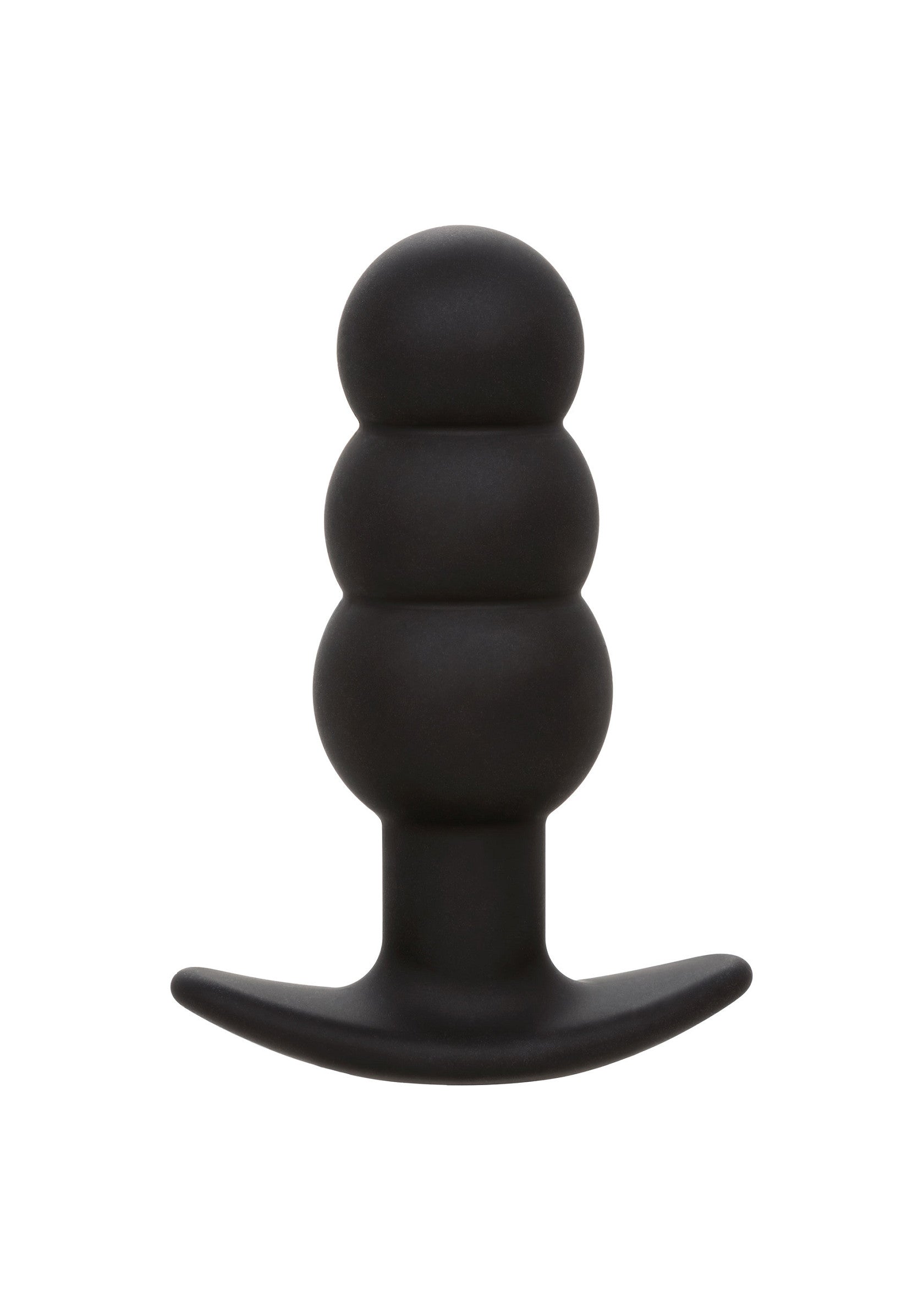 Plug anal en silicone noir avec boules pour le plaisir anal et la stimulation. Jouet intime sûr et confortable.; Zwarte siliconen anale plug met ballen voor anale stimulatie en genot. Veilig en comfortabel intiem speeltje.; Black silicone anal plug with balls for anal pleasure and stimulation. Safe & comfortable intimate toy.
